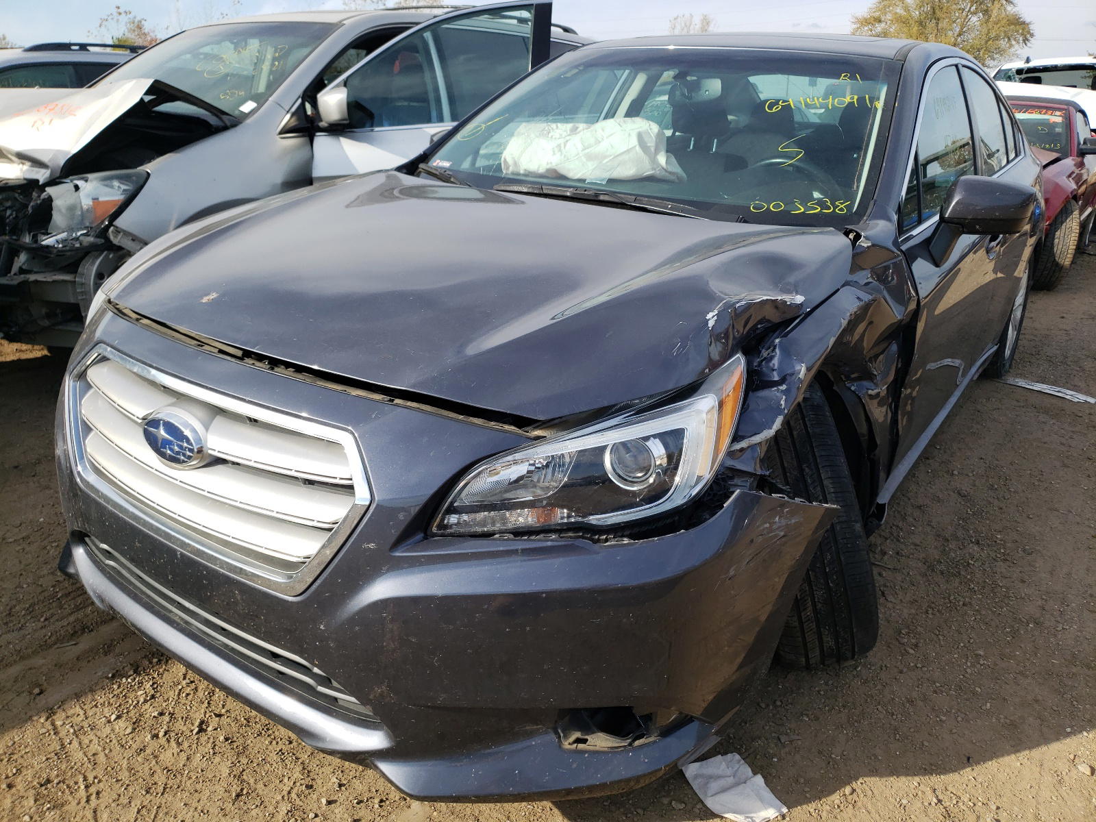 Photo 2 from auction – 2017 SUBARU LEGACY with VIN 4S3BNAD62H3003538