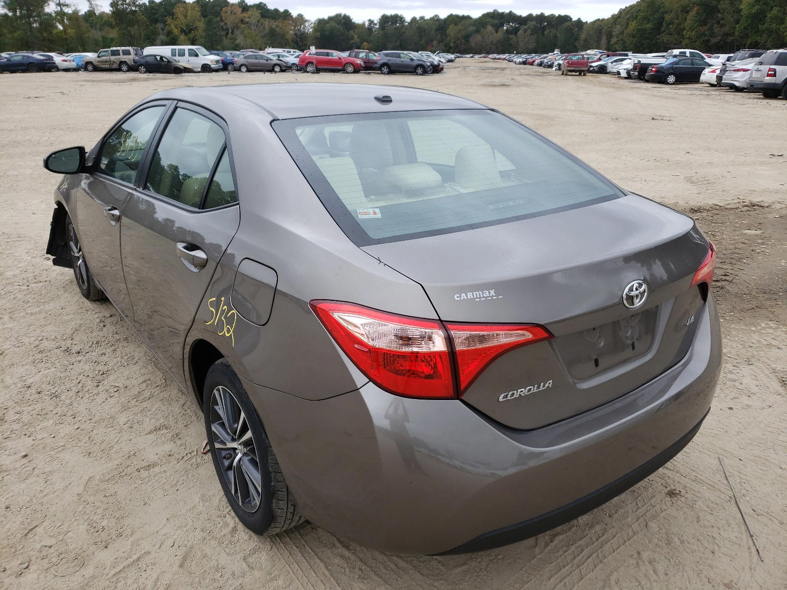 Photo 3 from auction – 2018 TOYOTA COROLLA L with VIN 2T1BURHEXJC057461