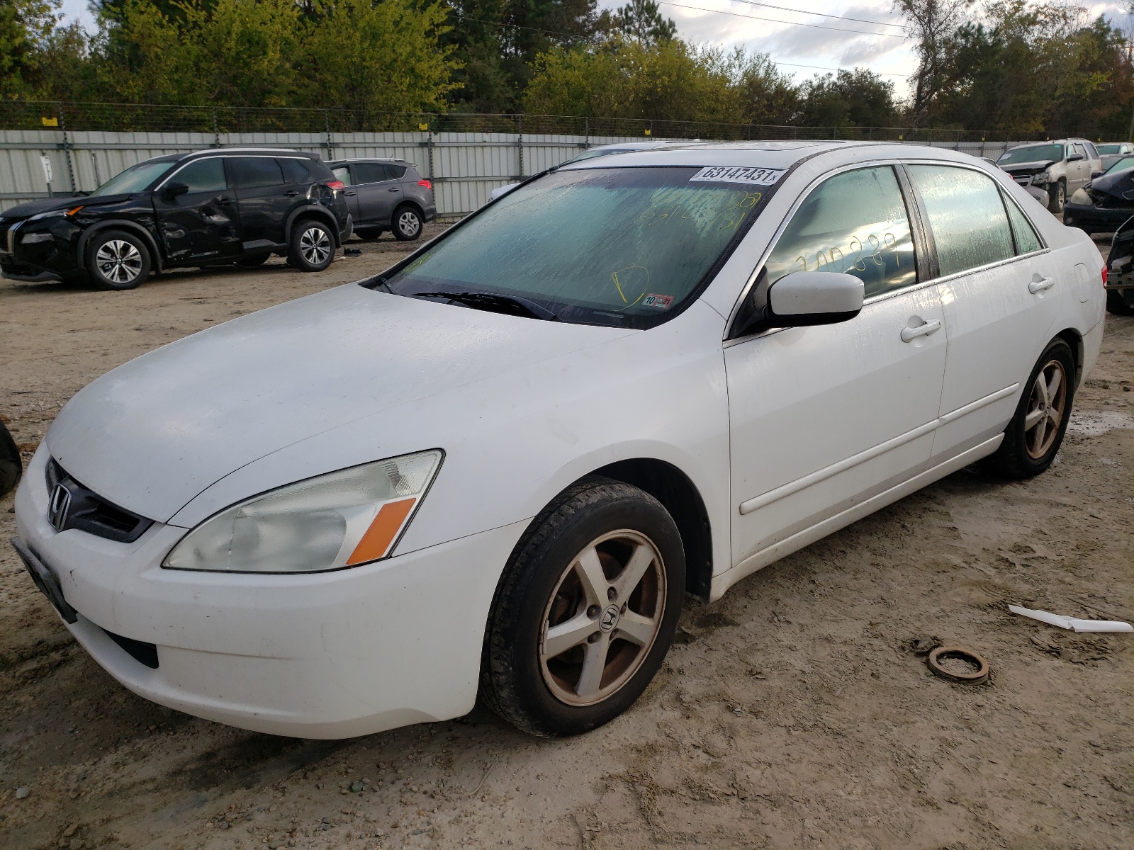 Photo 2 from auction – 2003 HONDA ACCORD EX with VIN 1HGCM56643A092207