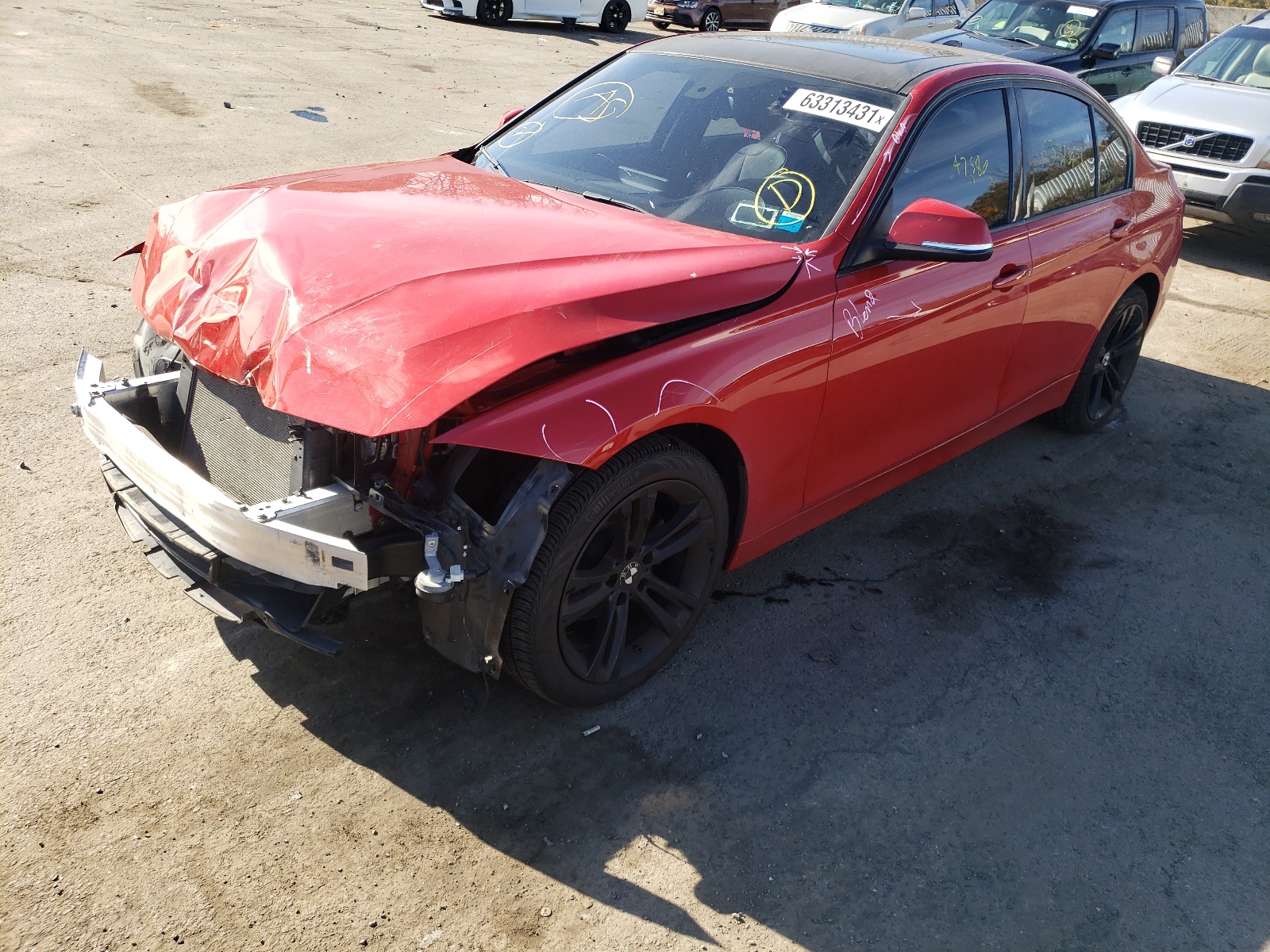 Photo 2 from auction – 2017 BMW 330 XI with VIN WBA8D9G50HNT90865