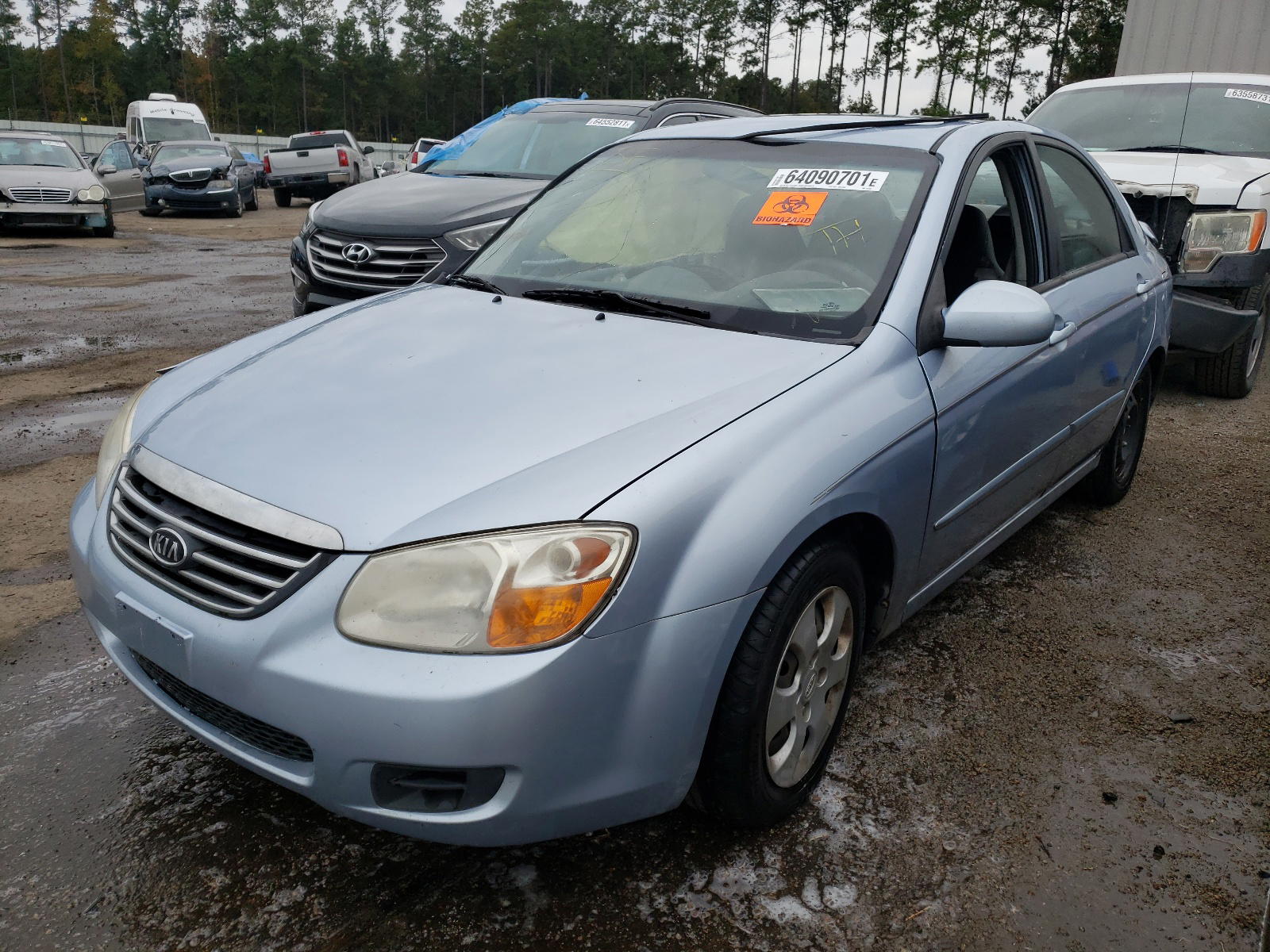 Photo 2 from auction – 2008 KIA SPECTRA EX with VIN KNAFE121685573438