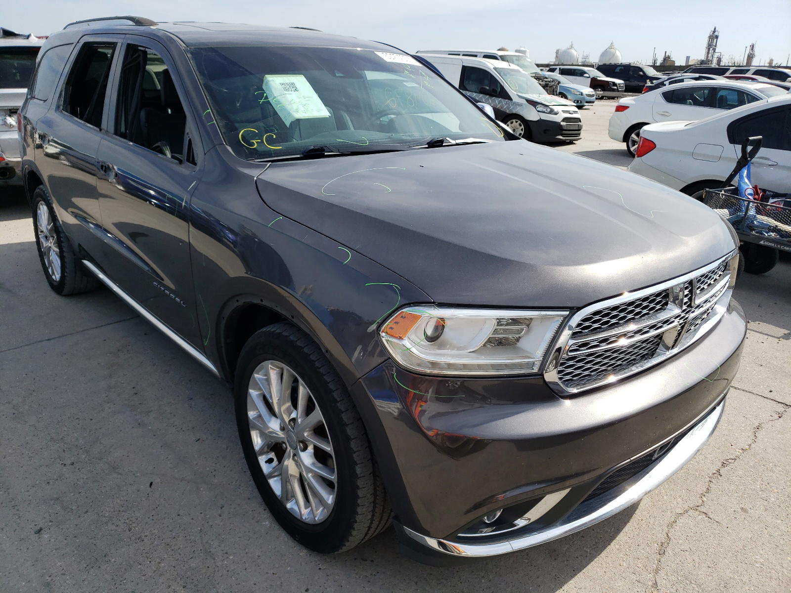 DODGE DURANGO CI 2014 with VIN 1C4SDHET1EC308833 - Photo from auction