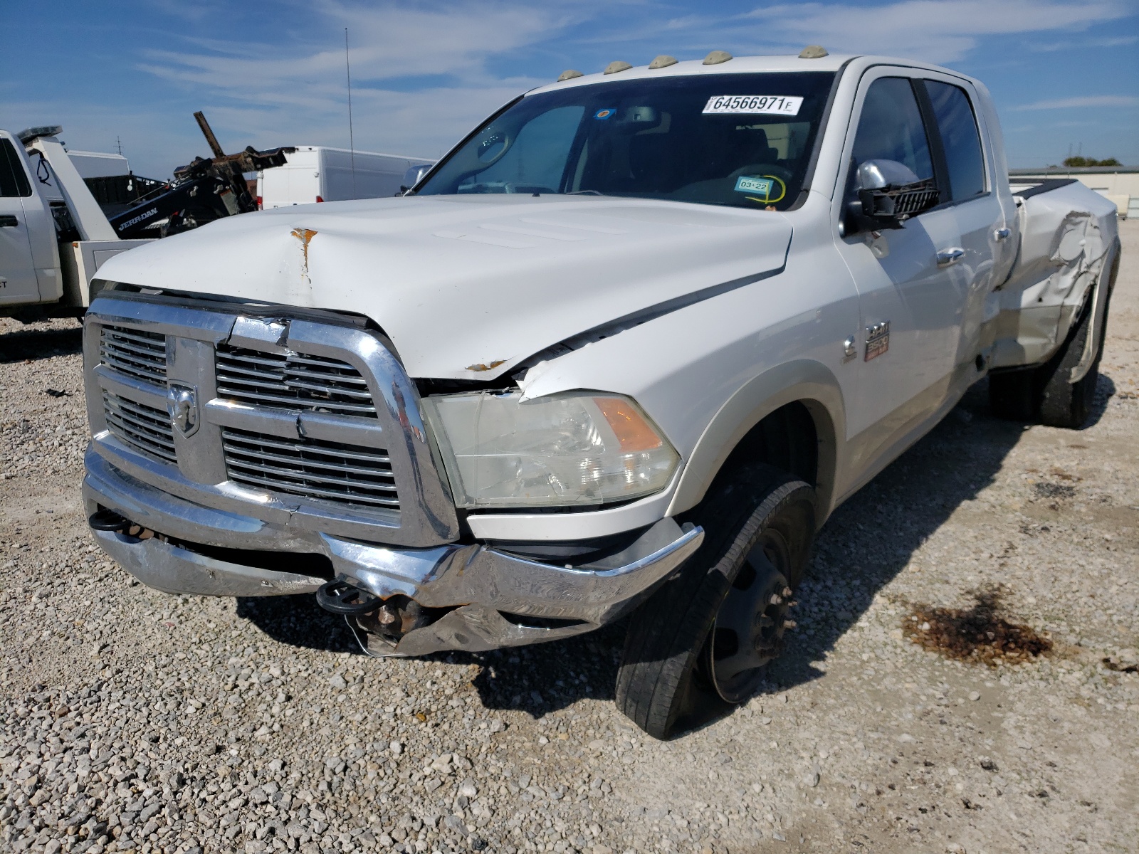 Photo 2 from auction – 2010 DODGE RAM 3500 with VIN 3D73Y4HL4AG152216