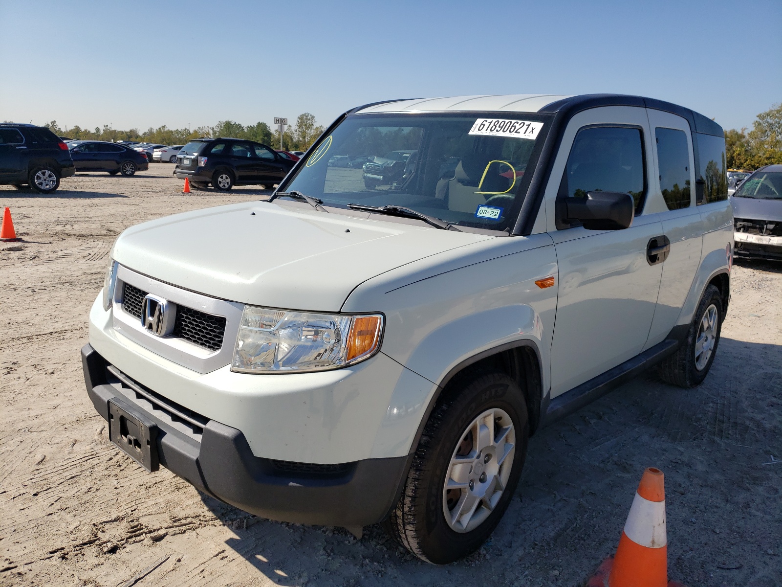 Photo 2 from auction – 2009 HONDA ELEMENT LX with VIN 5J6YH18399L001976