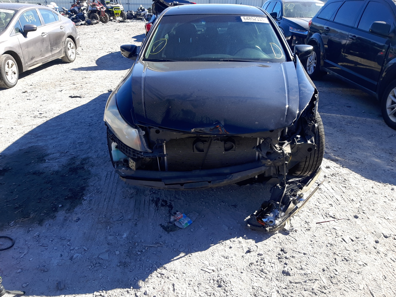 Photo 9 from auction – 2012 HONDA ACCORD EXL with VIN 1HGCP2F8XCA179424