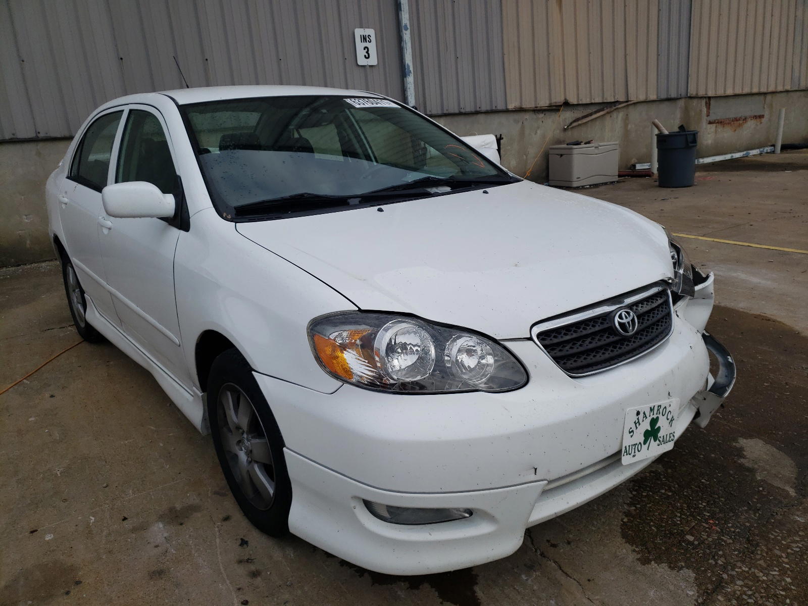 TOYOTA COROLLA 2008 with VIN 2T1BR32E88C895067 - Photo from auction