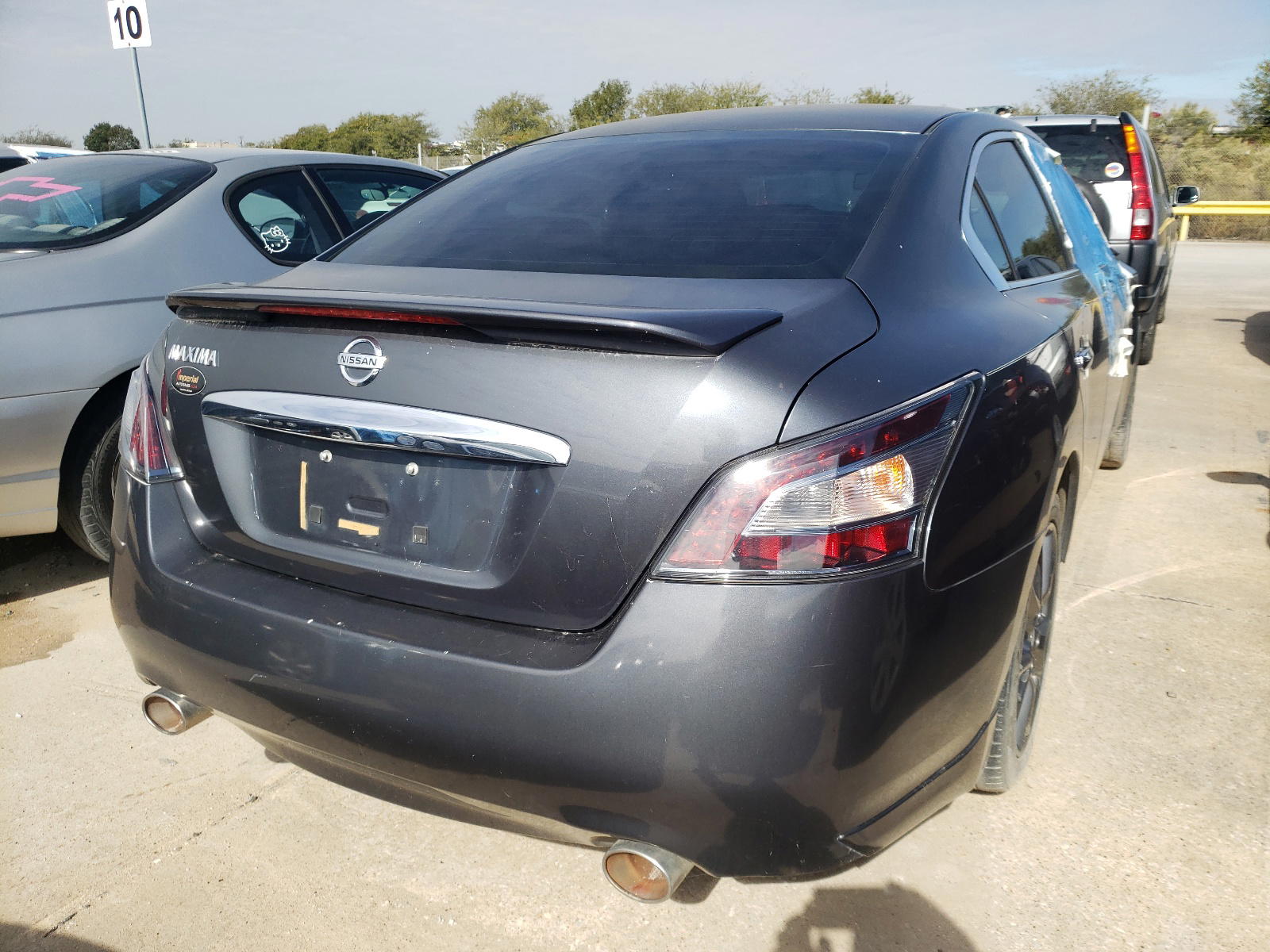 Photo 4 from auction – 2012 NISSAN MAXIMA S with VIN 1N4AA5AP5CC813840
