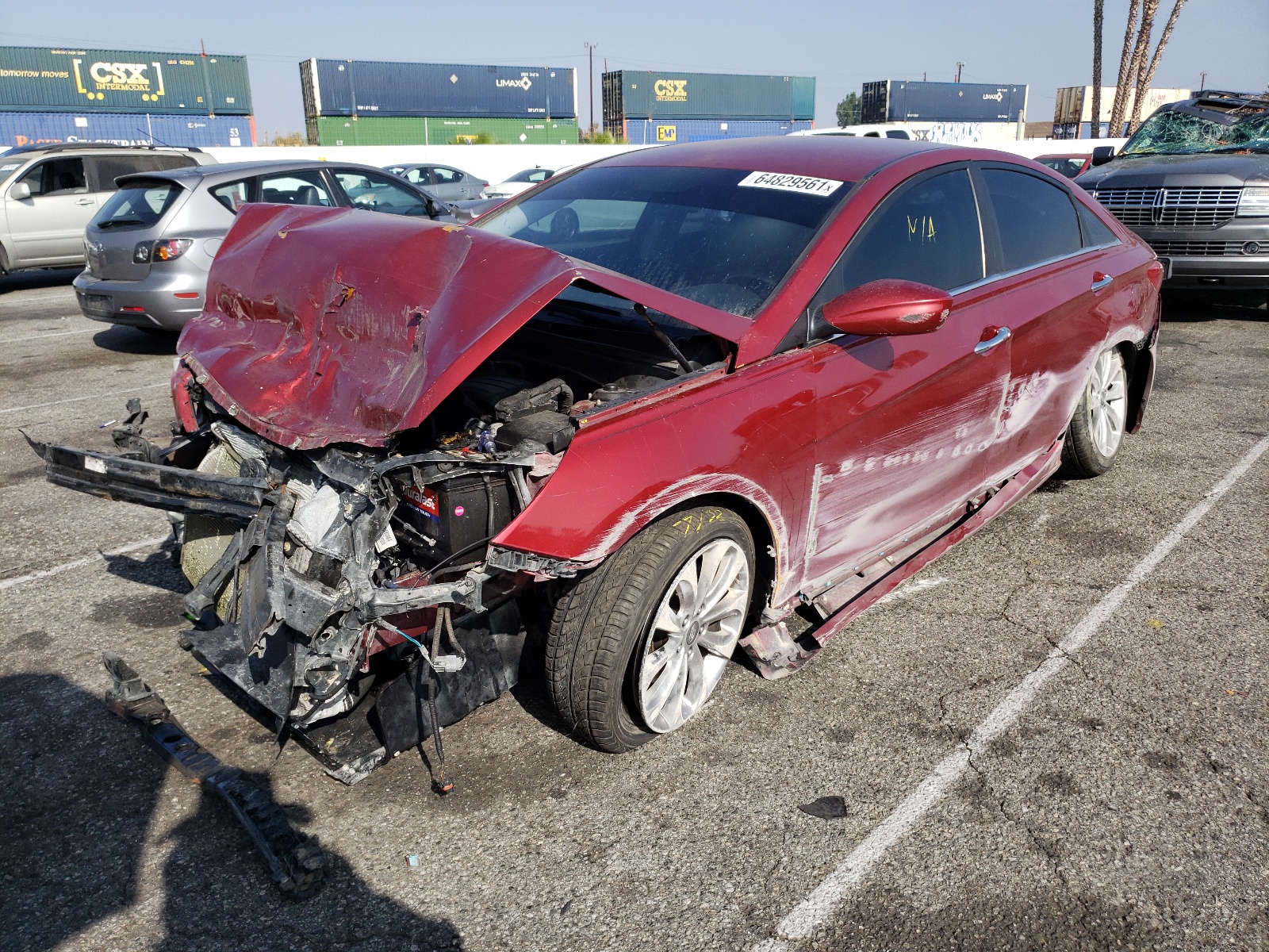 Photo 2 from auction – 2011 HYUNDAI SONATA SE with VIN 5NPEC4ABXBH207554
