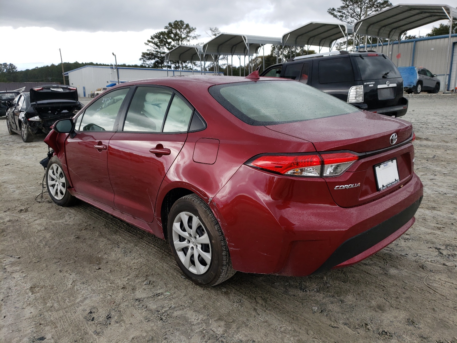 Photo 15 from auction – 2022 TOYOTA COROLLA LE with VIN JTDEPMAE9NJ194726