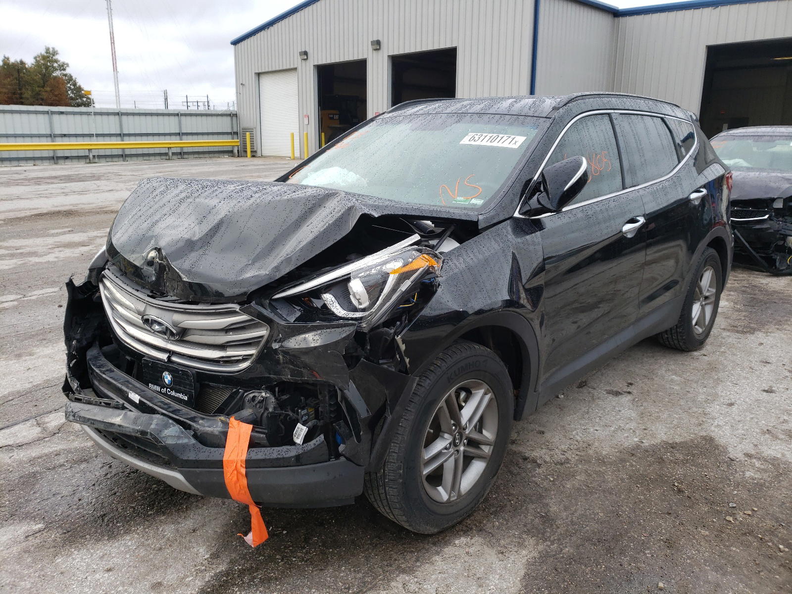 Photo 2 from auction – 2017 HYUNDAI SANTA FE S with VIN 5NMZU3LB1HH014740