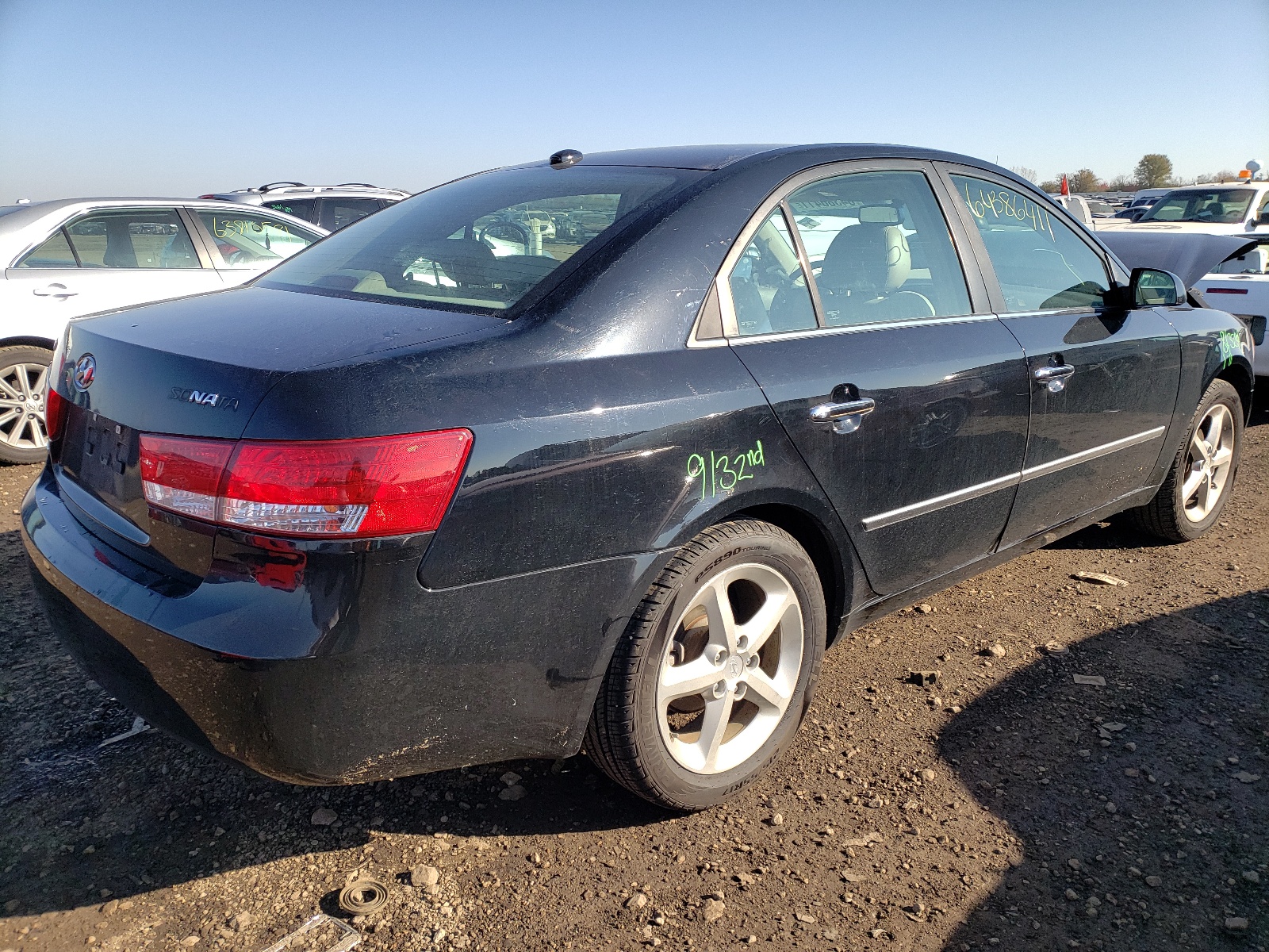 Photo 4 from auction – 2008 HYUNDAI SONATA SE with VIN 5NPEU46CX8H358207