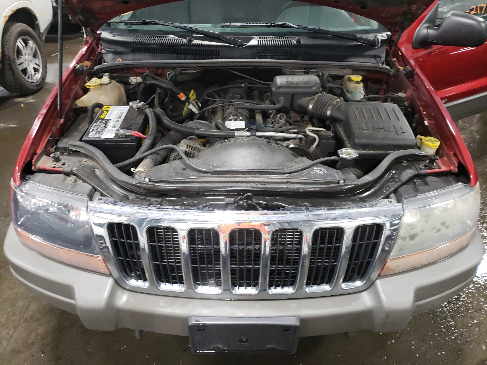 Photo 7 from auction – 2002 JEEP GRAND CHER with VIN 1J4GW48S22C152190
