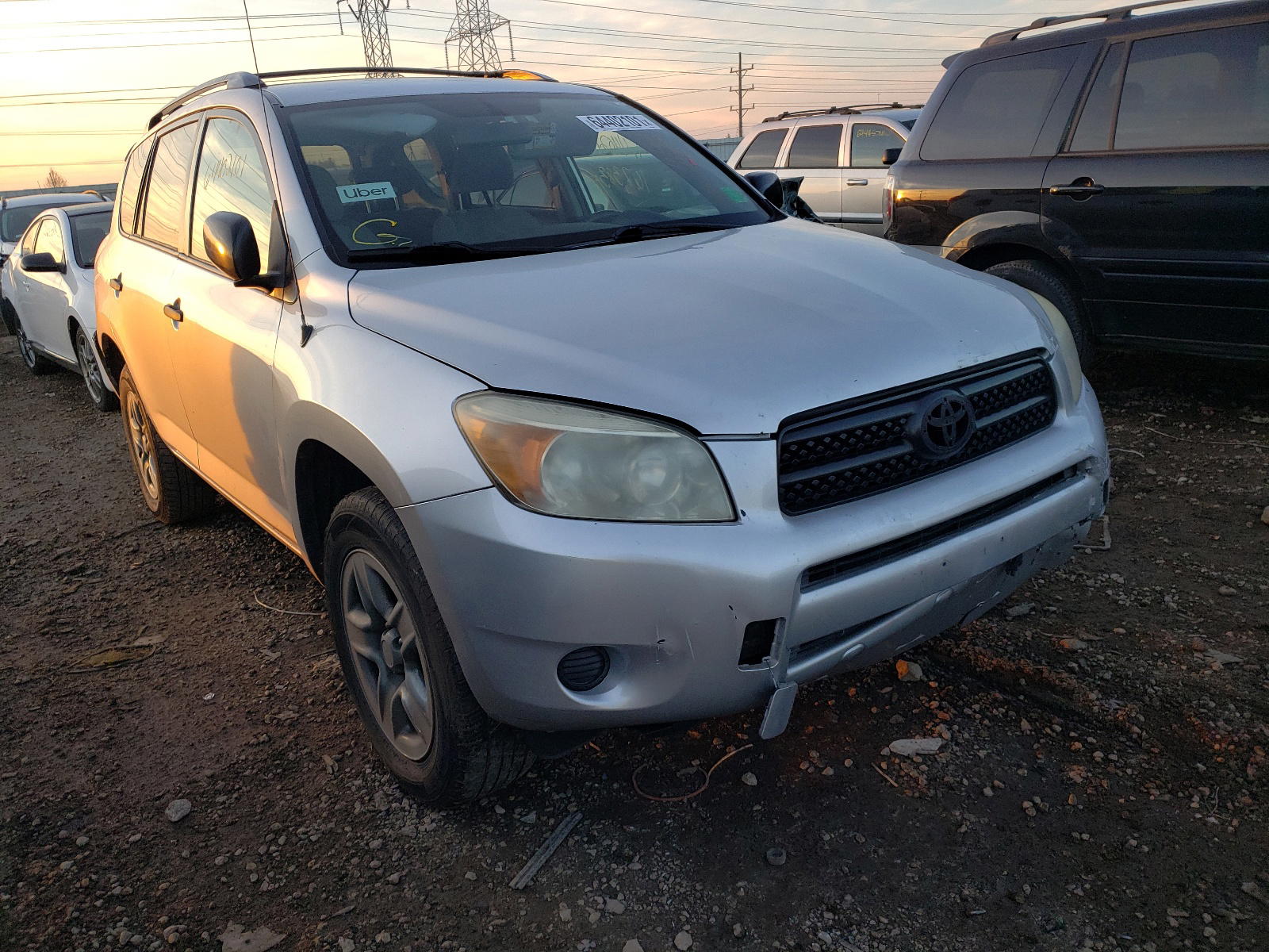 TOYOTA RAV4 2007 with VIN JTMBD33V376036293 - Photo from auction
