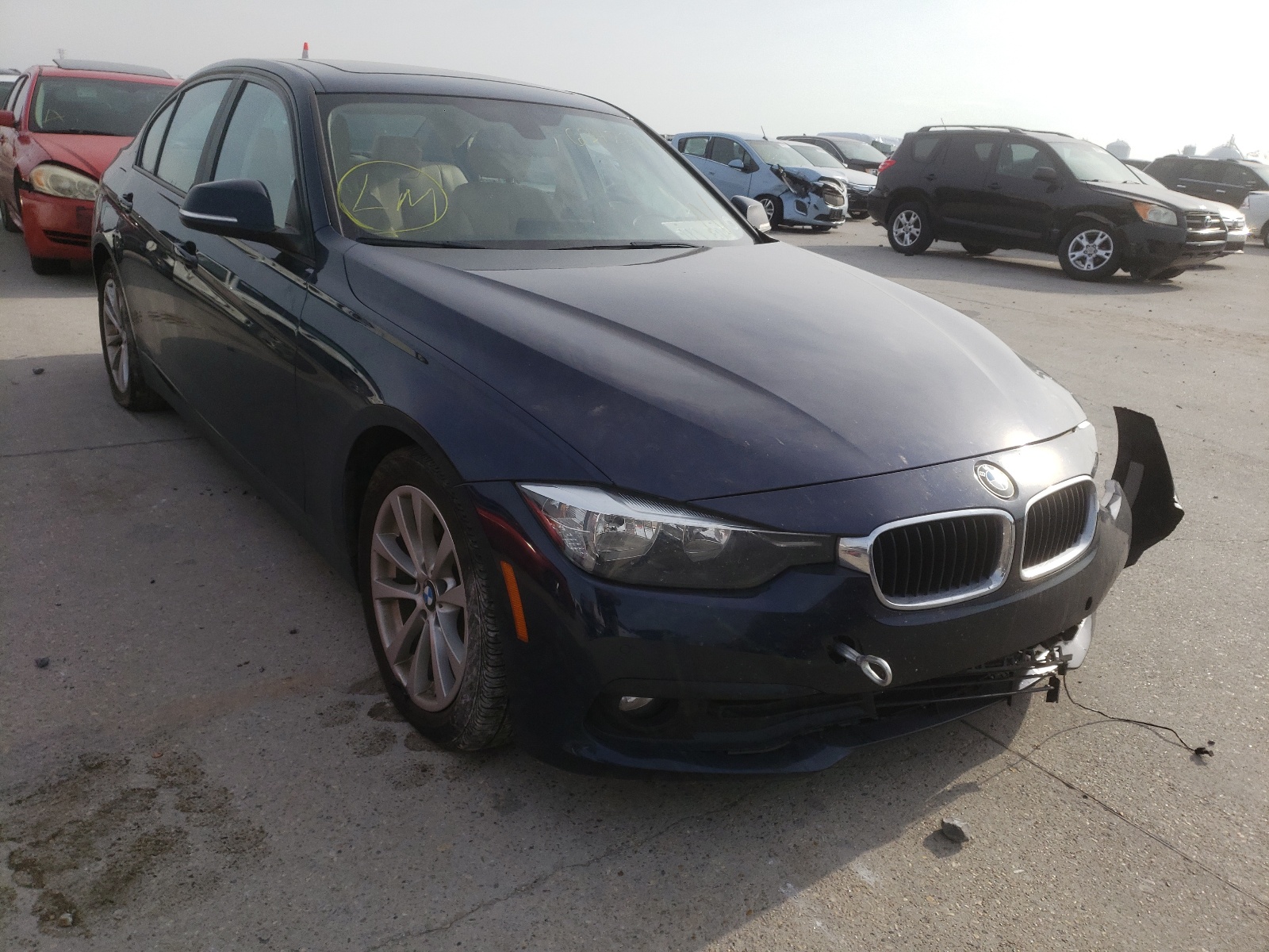 BMW 320 I 2017 with VIN WBA8E1G31HNU17701 - Photo from auction