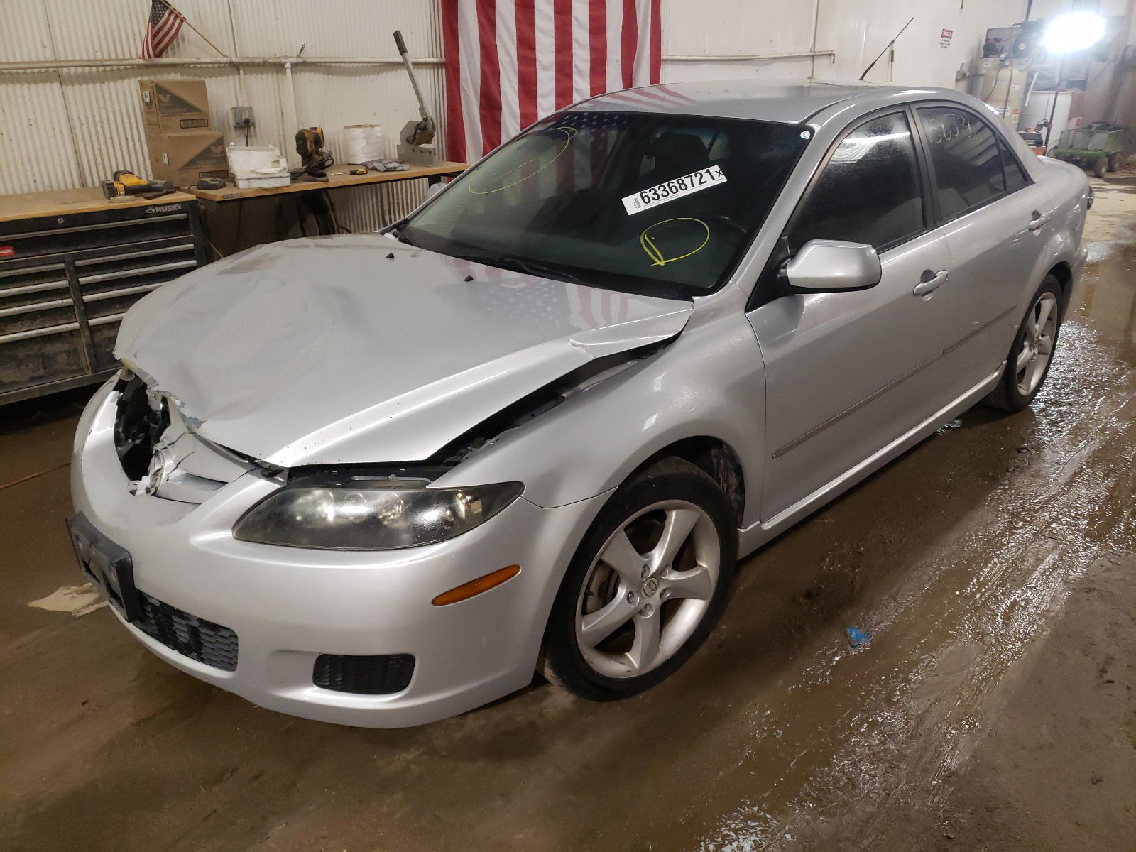 Photo 2 from auction – 2007 MAZDA MAZDA 6 with VIN 1YVHP80C575M48796