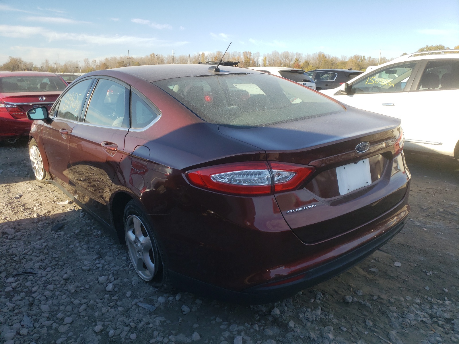 Photo 3 from auction – 2015 FORD FUSION S with VIN 3FA6P0G79FR150874