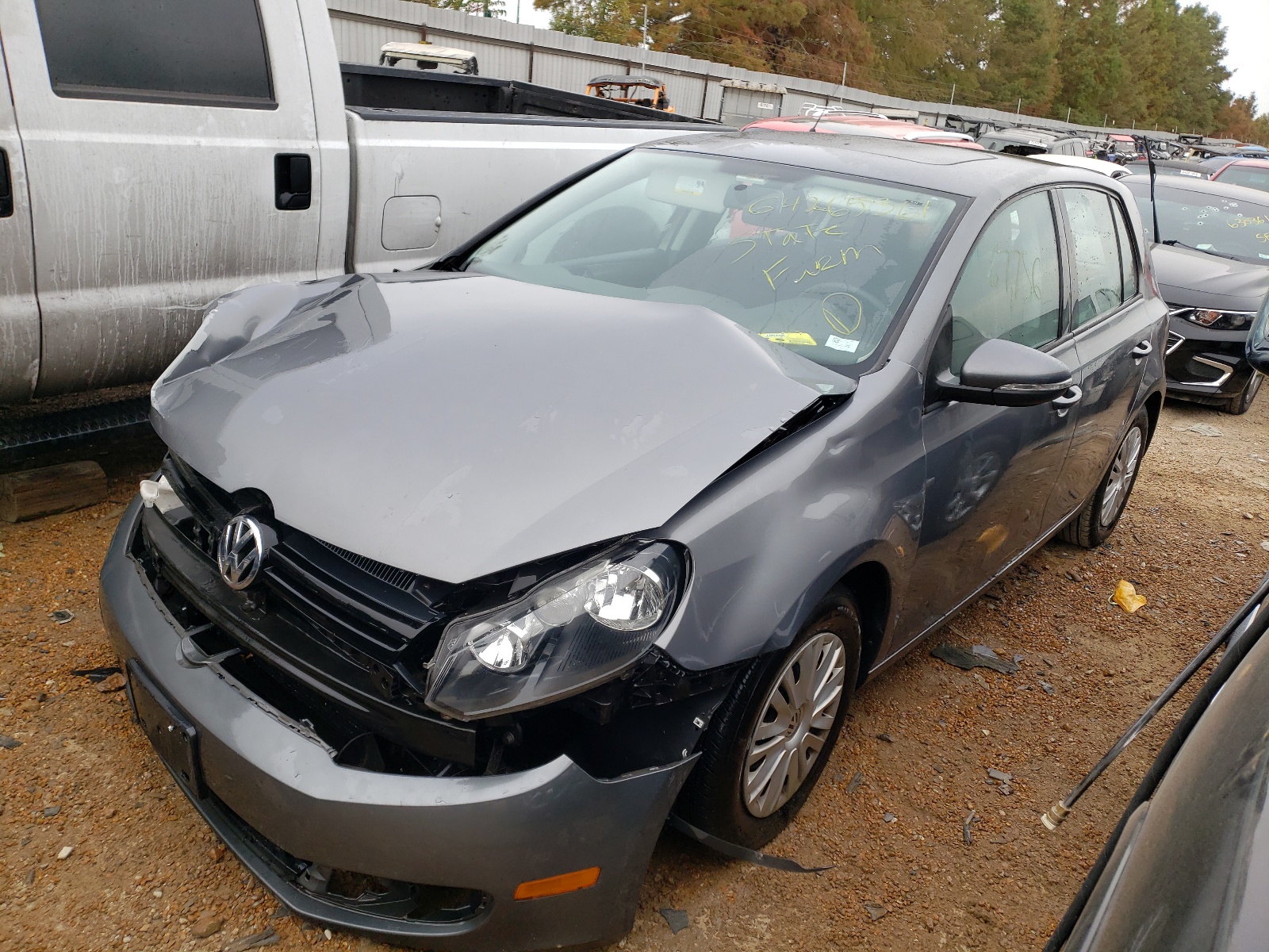 Photo 2 from auction – 2012 VOLKSWAGEN GOLF with VIN WVWDB7AJ1CW283893