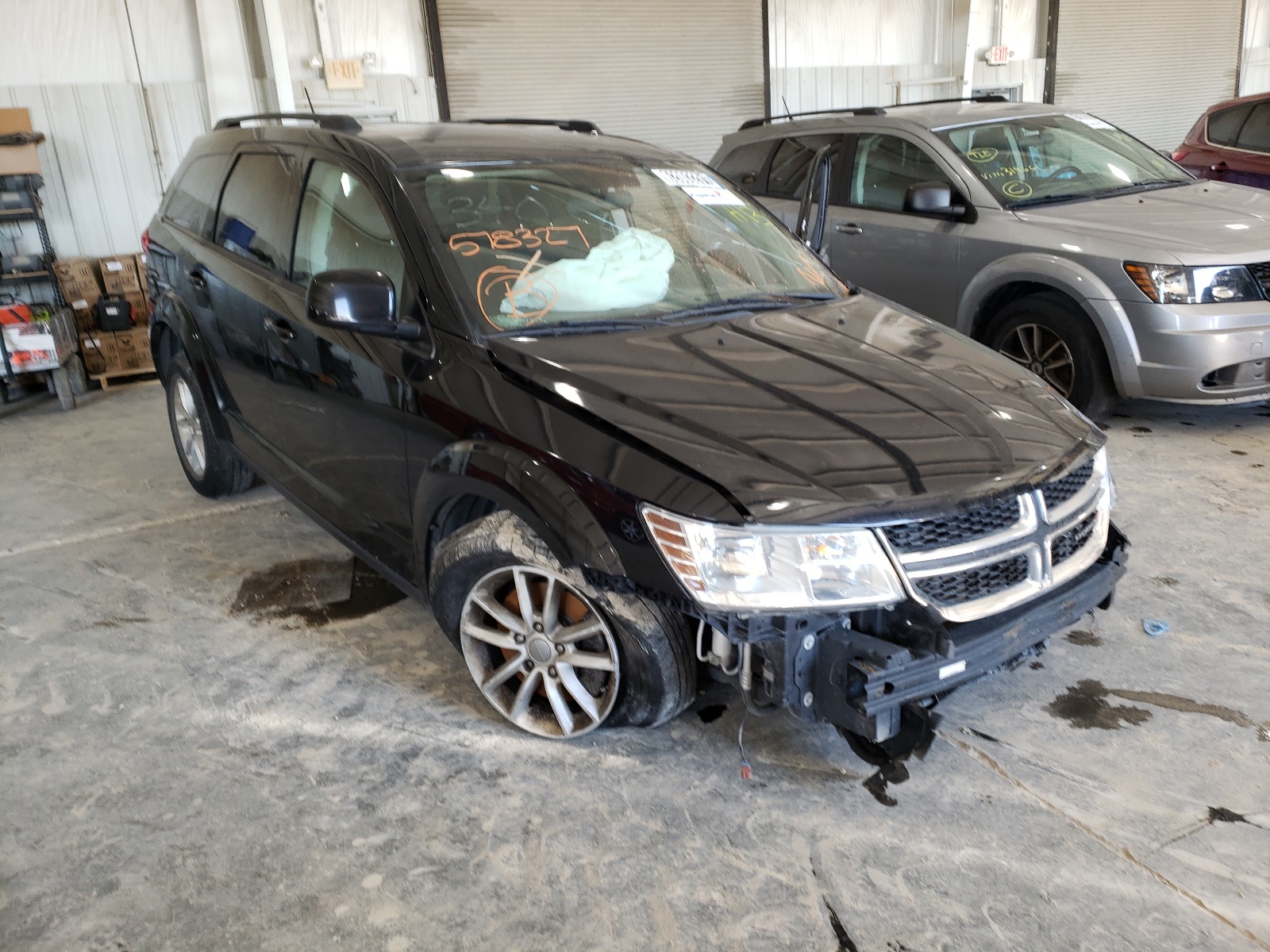DODGE JOURNEY SX 2017 with VIN 3C4PDDBG0HT578327 - Photo from auction