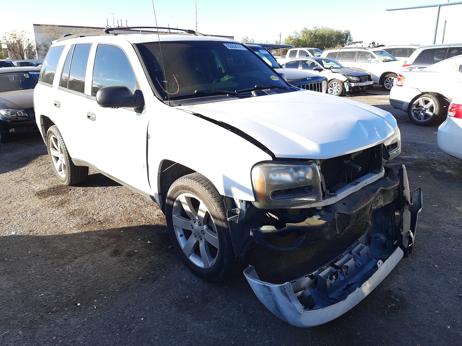 CHEVROLET TRAILBLAZE 2008 with VIN 1GNDT13S382120684 - Photo from auction