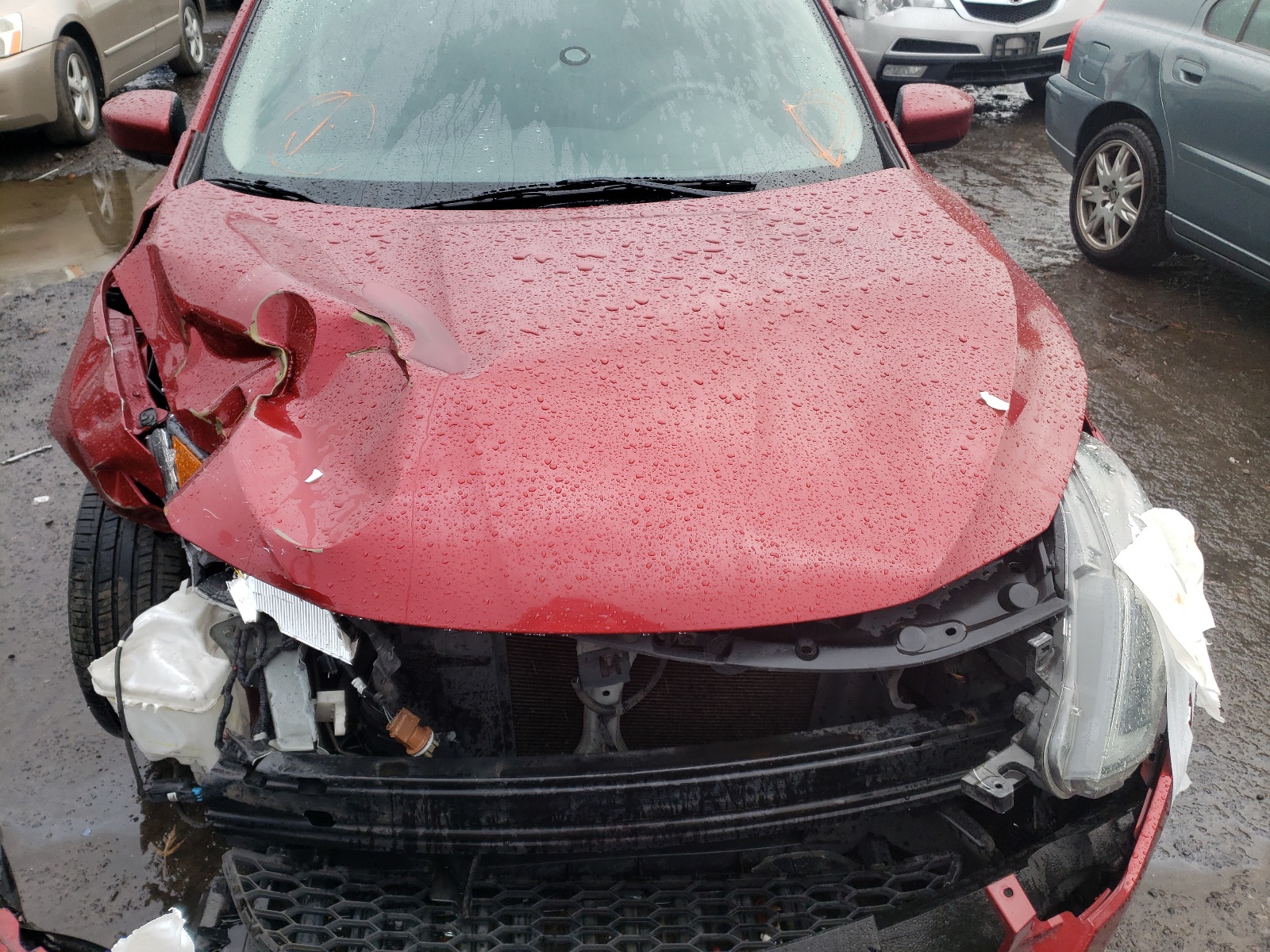 Photo 7 from auction – 2016 NISSAN SENTRA S with VIN 3N1AB7AP7GL653878