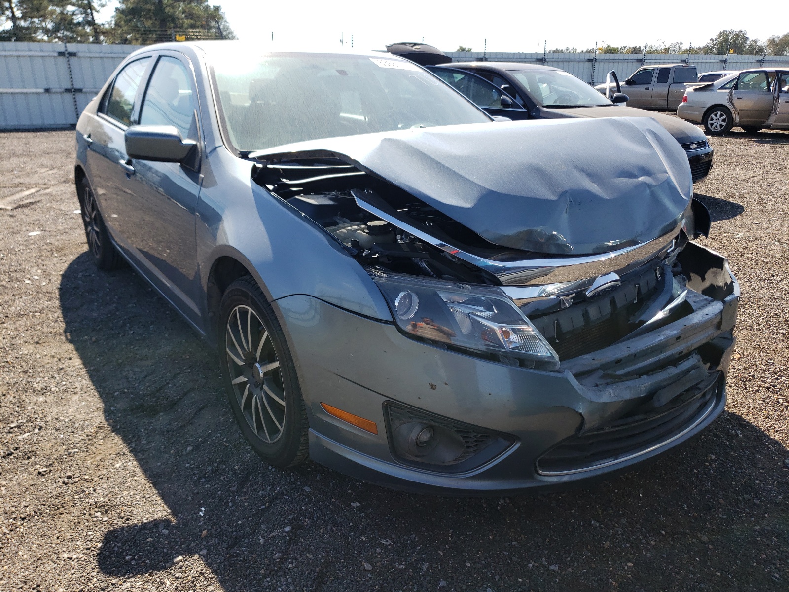 FORD FUSION SE 2011 with VIN 3FAHP0HA6BR143927 - Photo from auction