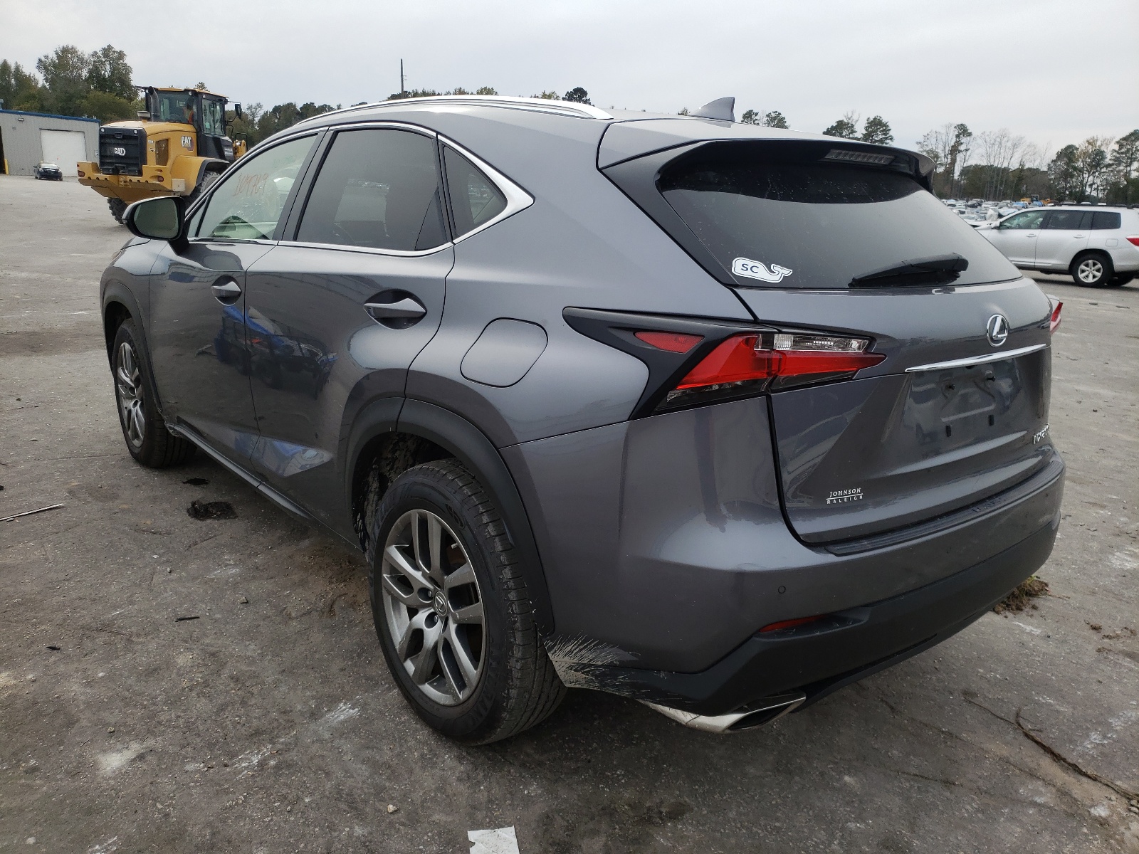 Photo 3 from auction – 2015 LEXUS NX 200T with VIN JTJYARBZ4F2017328