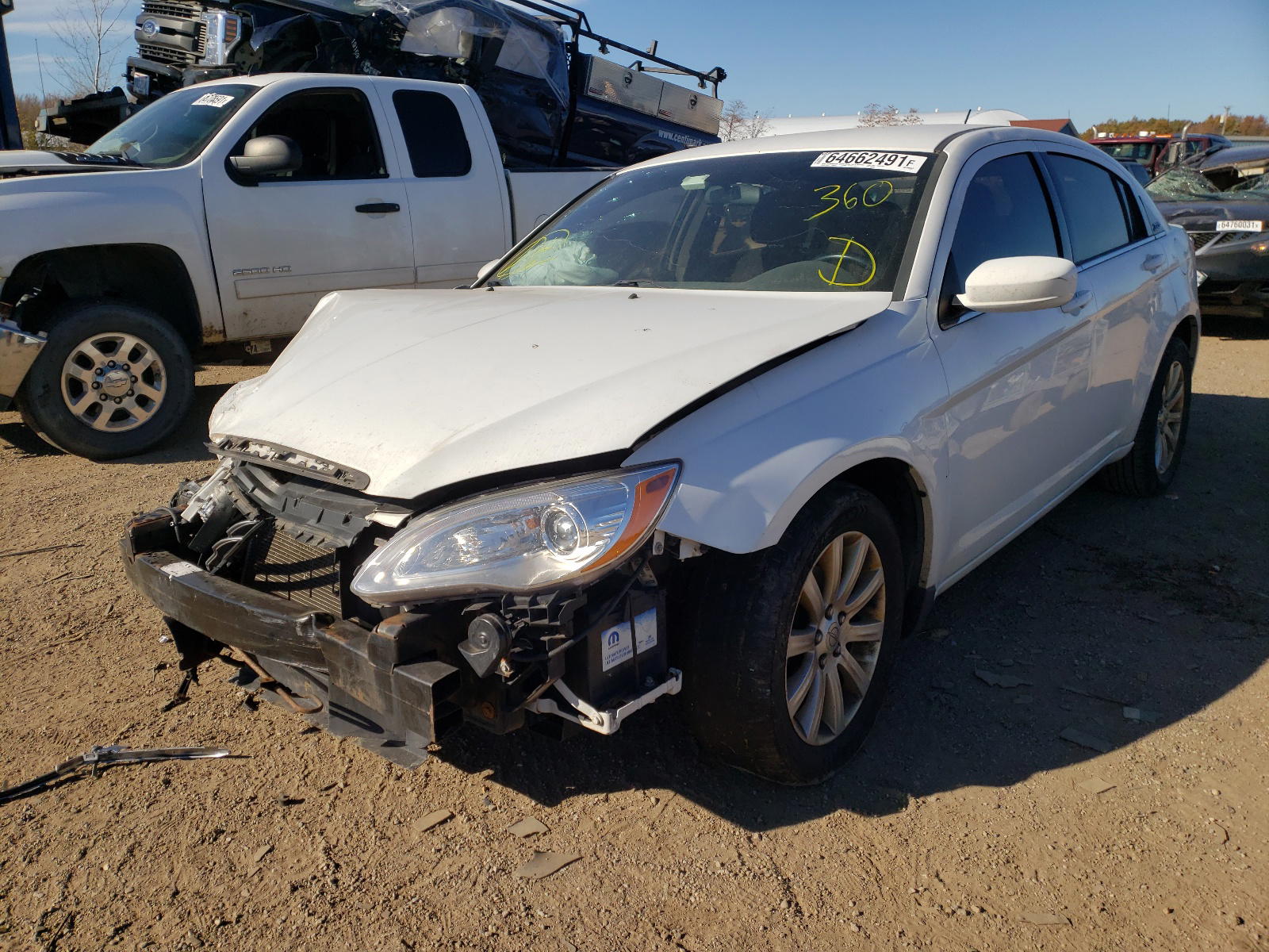Photo 2 from auction – 2012 CHRYSLER 200 TOURIN with VIN 1C3CCBBB7CN283653