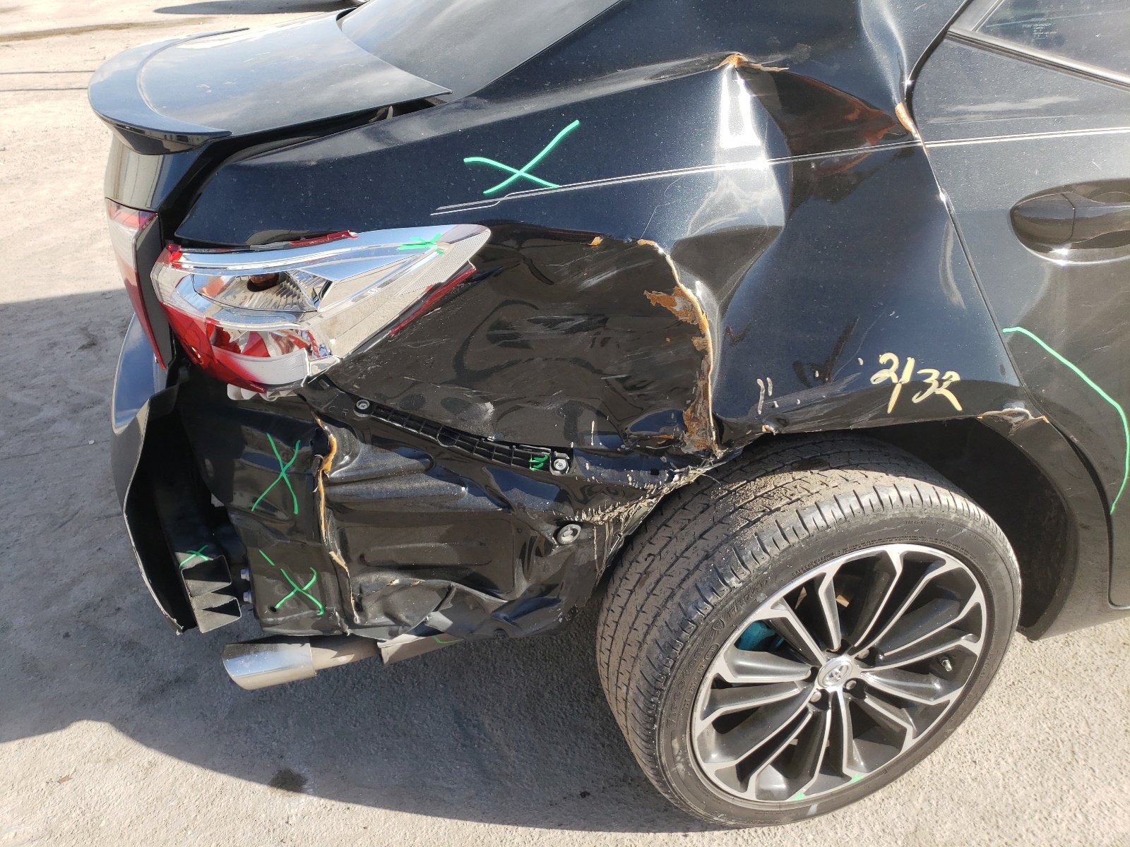 Photo 9 from auction – 2014 TOYOTA COROLLA L with VIN 2T1BURHE9EC072717
