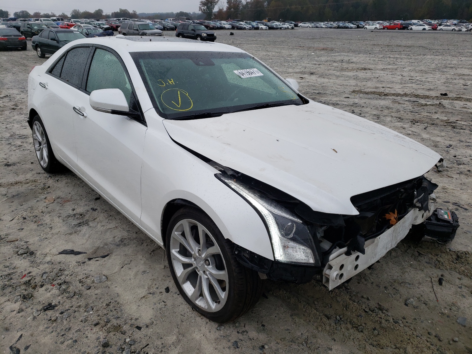 Photo 1 from auction – 2015 CADILLAC ATS PERFOR with VIN 1G6AJ5S32F0128595