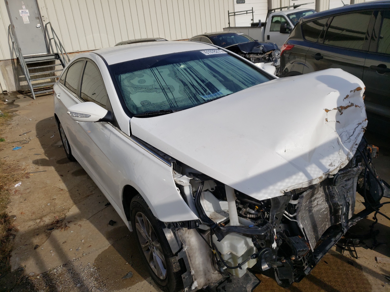 HYUNDAI SONATA GLS 2014 with VIN 5NPEB4AC5EH895298 - Photo from auction