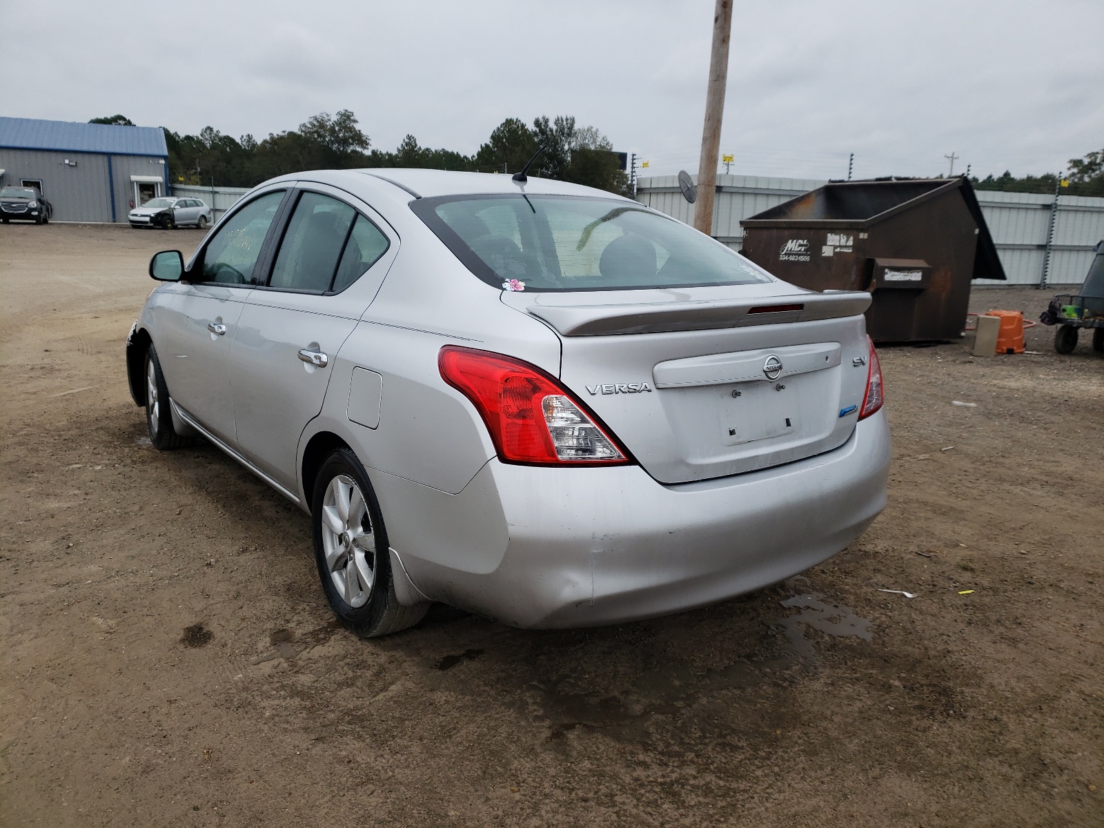 Photo 3 from auction – 2014 NISSAN VERSA S with VIN 3N1CN7APXEL848421