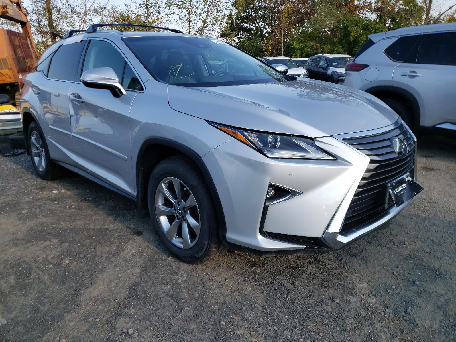 LEXUS RX 350 BAS 2018 with VIN 2T2BZMCA0JC153023 - Photo from auction