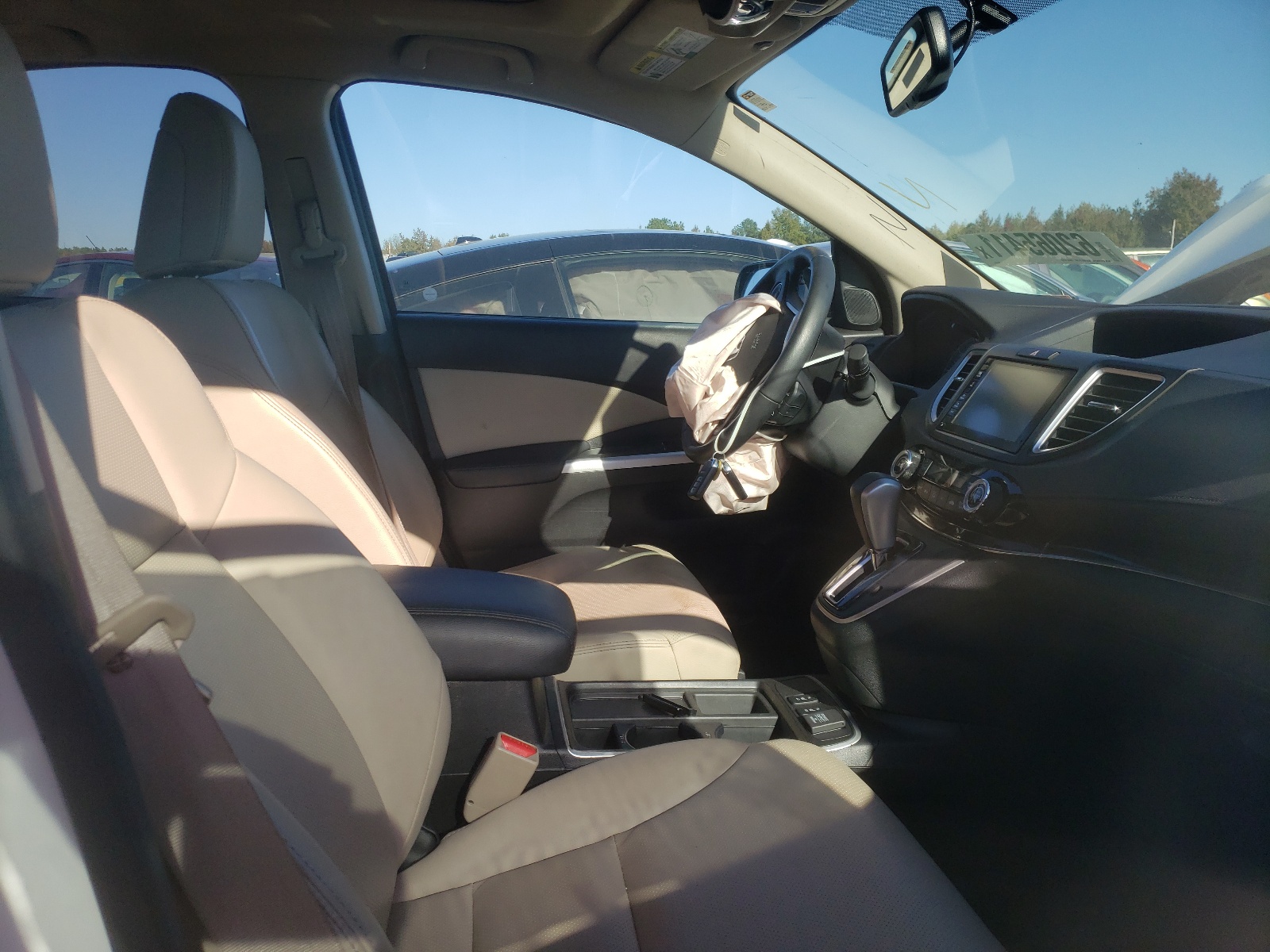 Photo 5 from auction – 2015 HONDA CR-V EXL with VIN 5J6RM4H7XFL028281