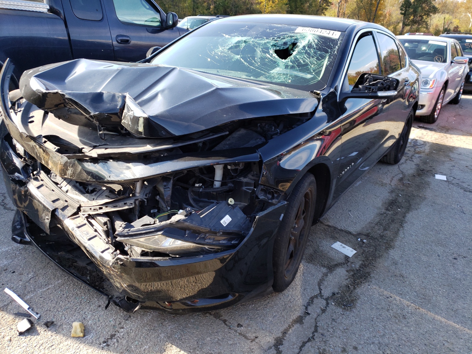Photo 2 from auction – 2017 CHEVROLET IMPALA LT with VIN 1G1105S35HU152491