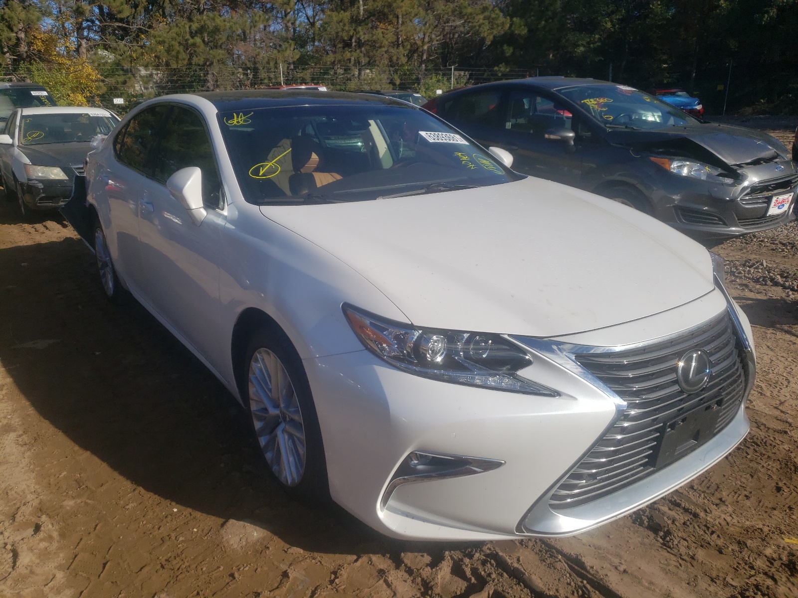 LEXUS ES 350 2018 with VIN 58ABK1GG7JU101465 - Photo from auction