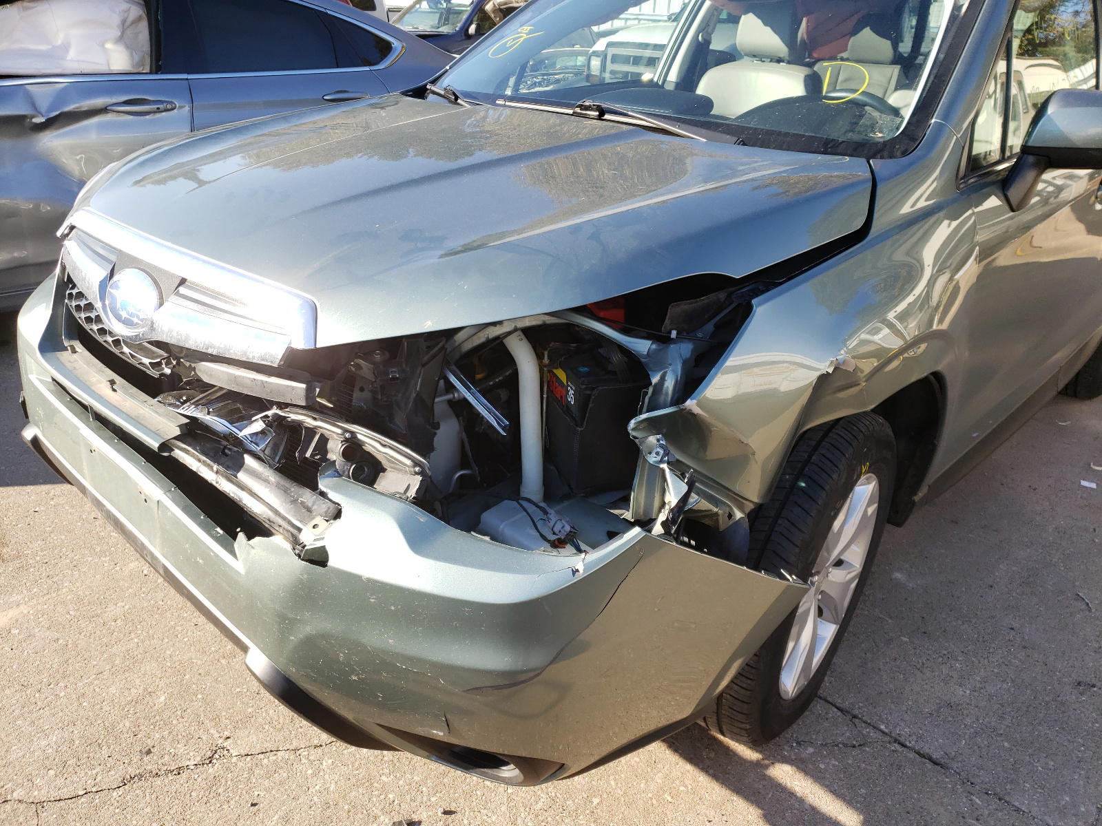 Photo 9 from auction – 2015 SUBARU FORESTER 2 with VIN JF2SJARCXFH418618