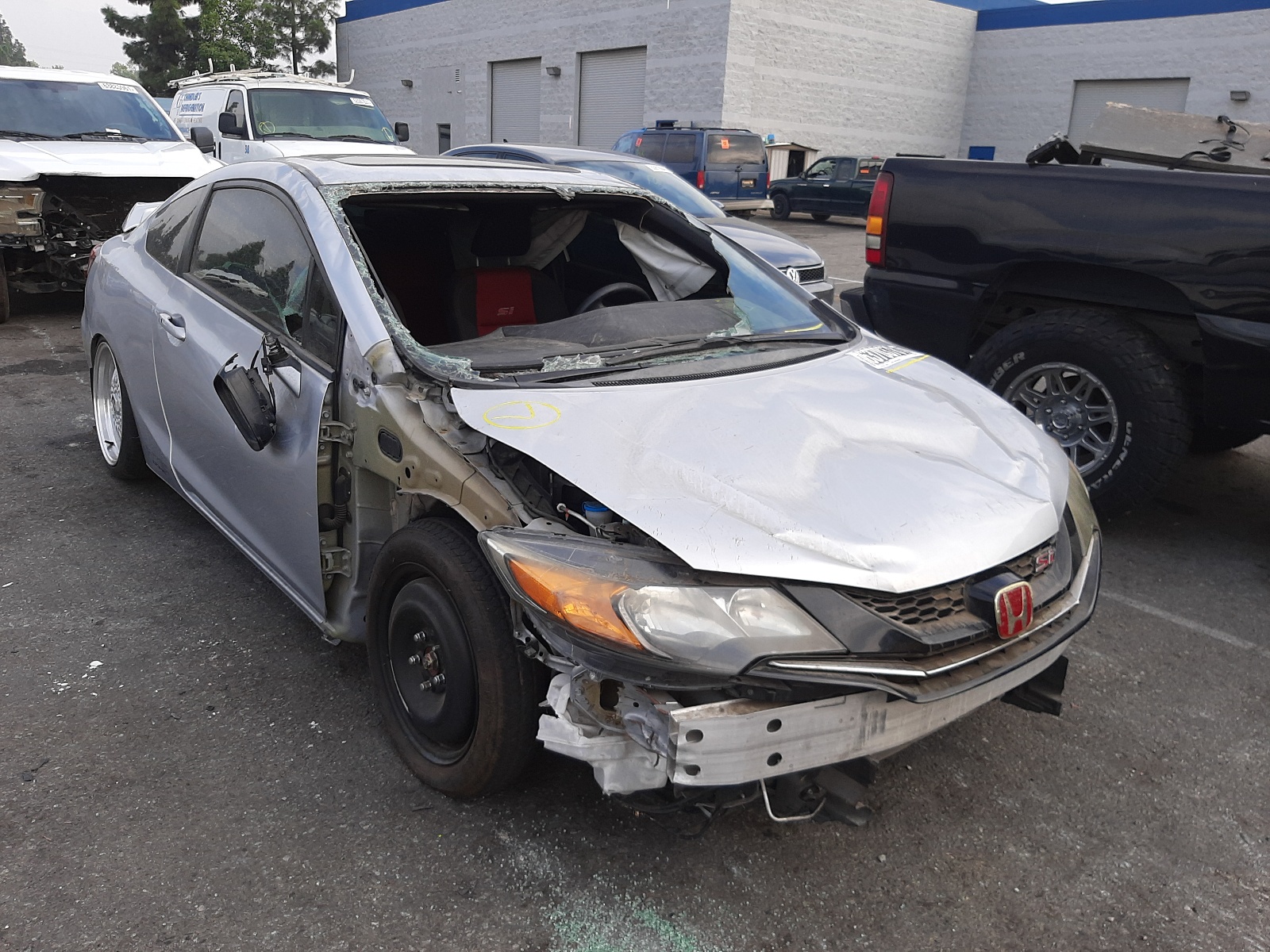 Photo 1 from auction – 2015 HONDA CIVIC SI with VIN 2HGFG4A52FH706285