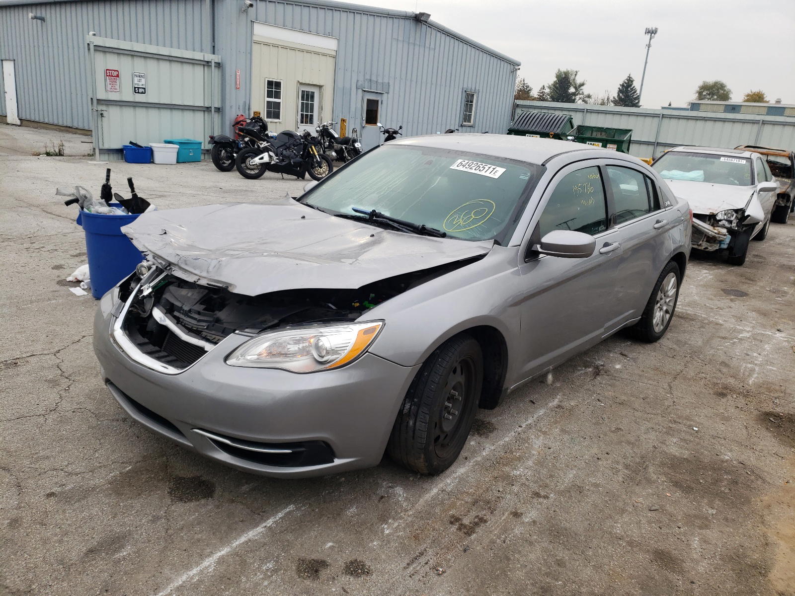 Photo 2 from auction – 2014 CHRYSLER 200 LX with VIN 1C3CCBAB4EN123220