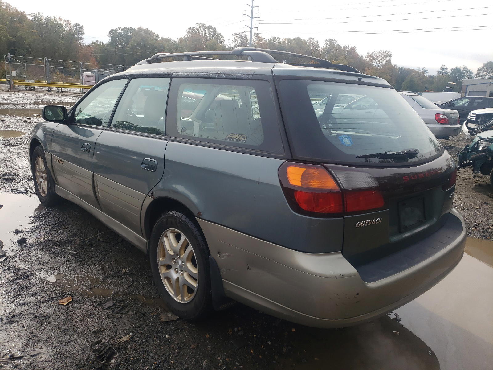 Photo 3 from auction – 2002 SUBARU LEGACY OUT with VIN 4S3BH686727630296