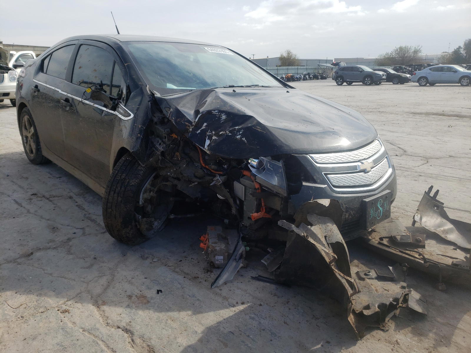 CHEVROLET VOLT 2014 with VIN 1G1RB6E47EU156853 - Photo from auction
