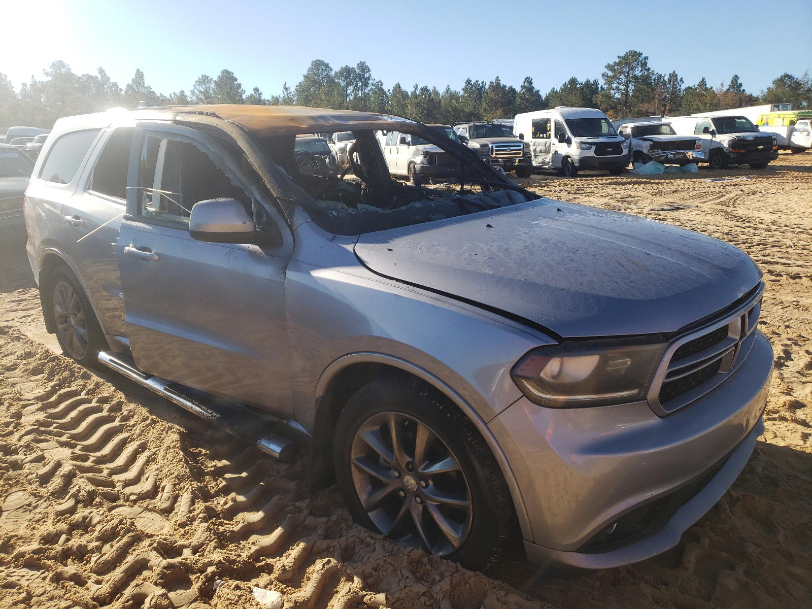 DODGE DURANGO SX 2014 with VIN 1C4RDHAG6EC974447 - Photo from auction