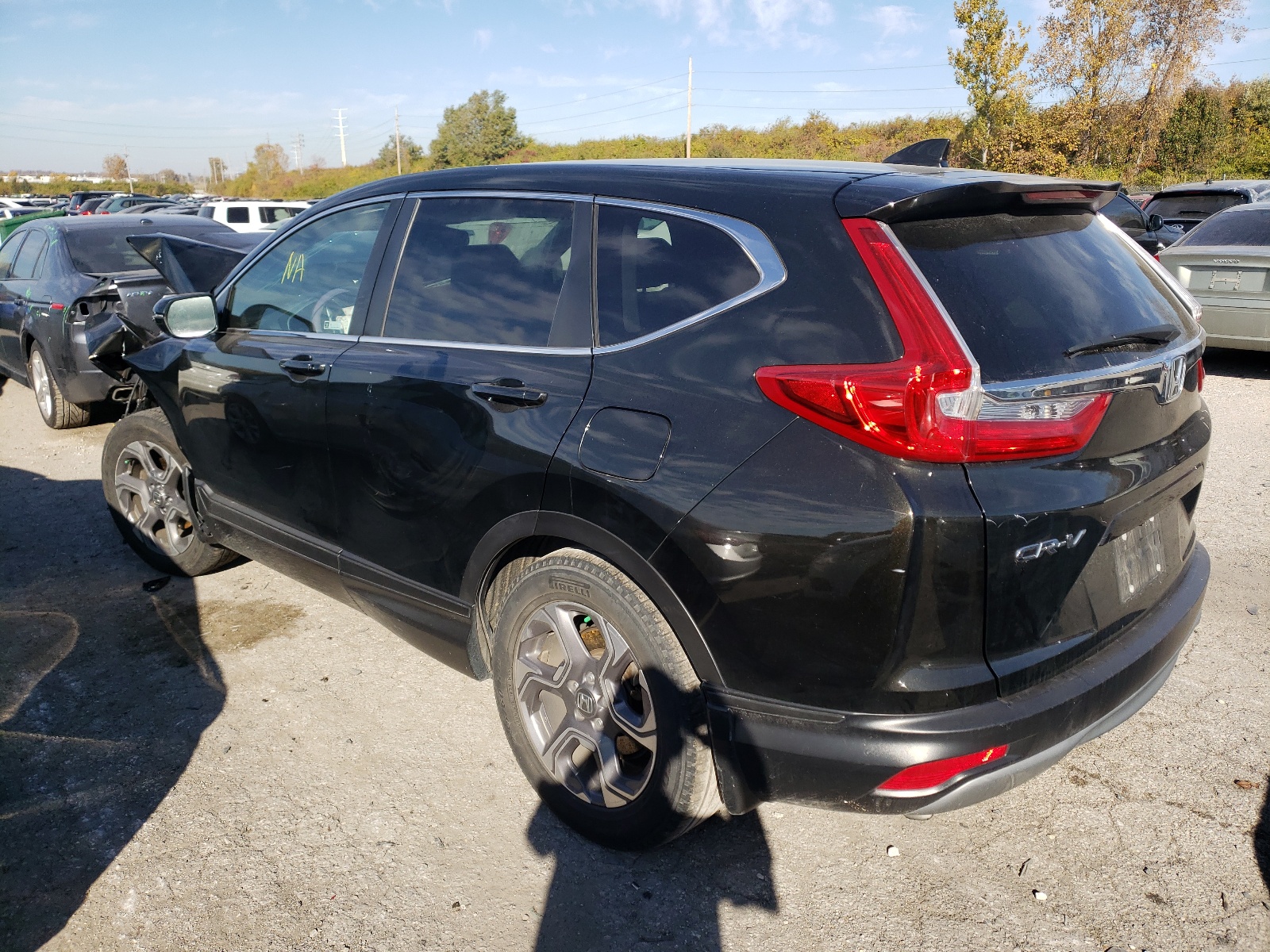 Photo 3 from auction – 2019 HONDA CR-V EX with VIN 7FARW1H54KE014388