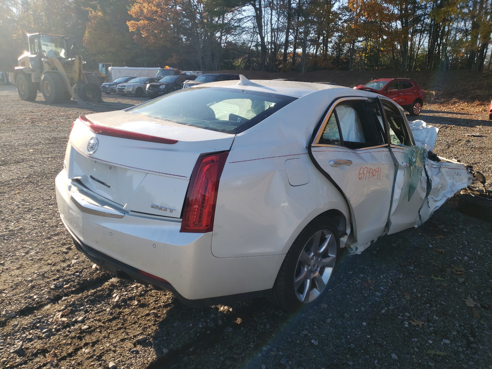 Photo 4 from auction – 2014 CADILLAC ATS LUXURY with VIN 1G6AH5RX9E0146367
