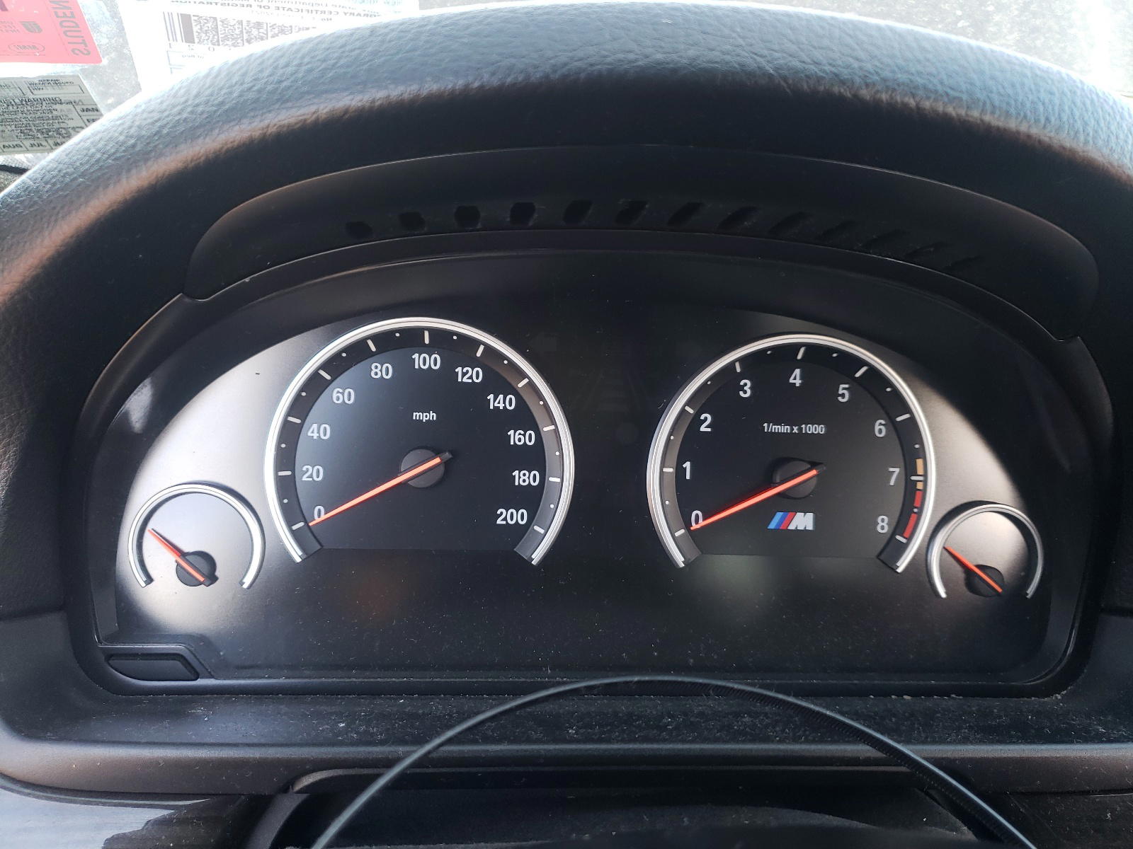 Photo 8 from auction – 2015 BMW M5 with VIN WBSFV9C55FD594635