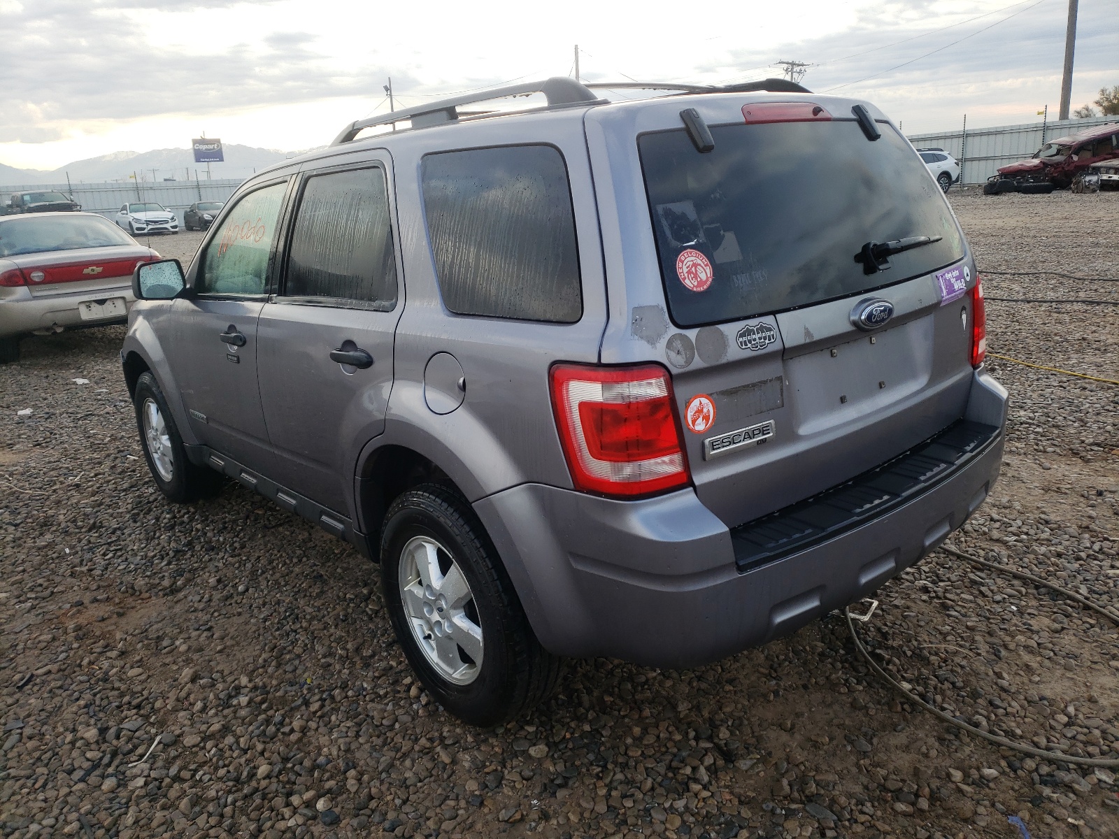 Photo 3 from auction – 2008 FORD ESCAPE XLT with VIN 1FMCU03Z78KC17309