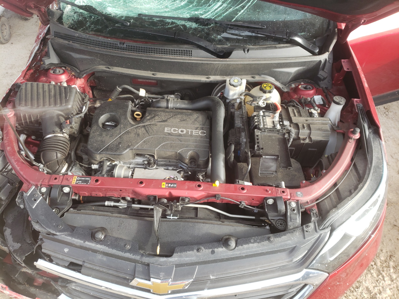 Photo 12 from auction – 2018 CHEVROLET EQUINOX LT with VIN 3GNAXJEV8JS583803