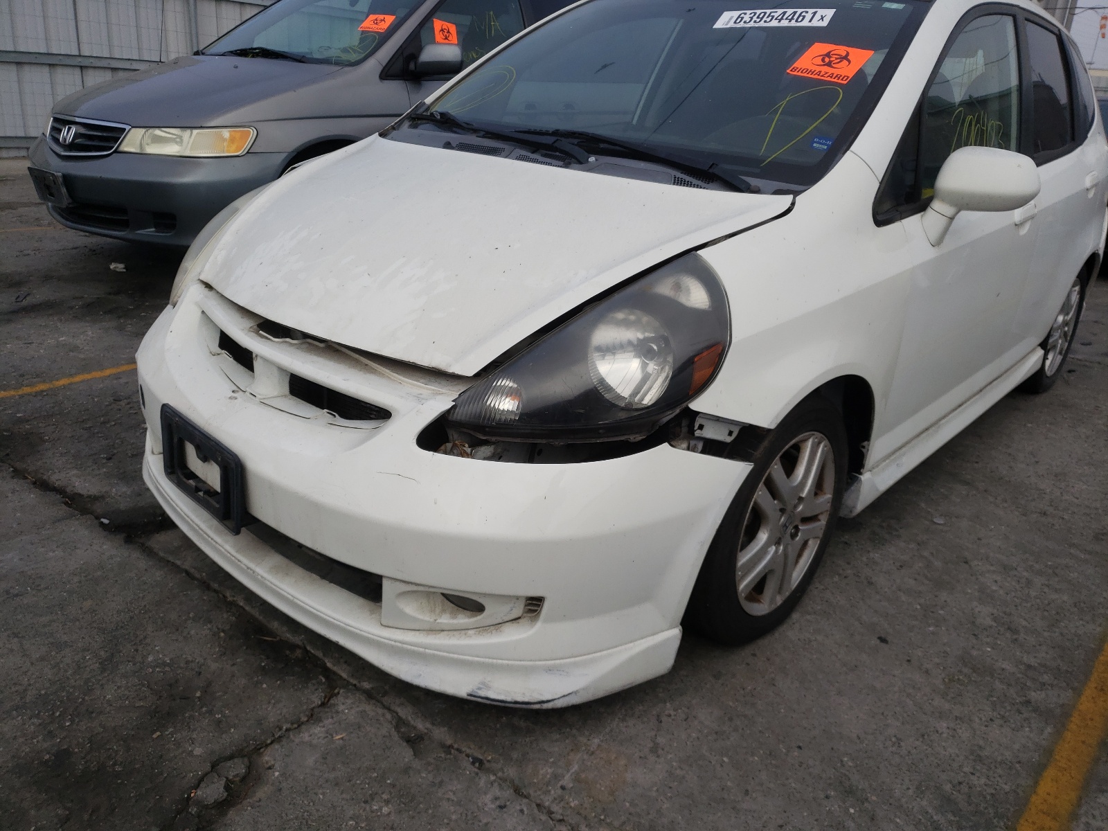 Photo 9 from auction – 2007 HONDA FIT S with VIN JHMGD38647S049762