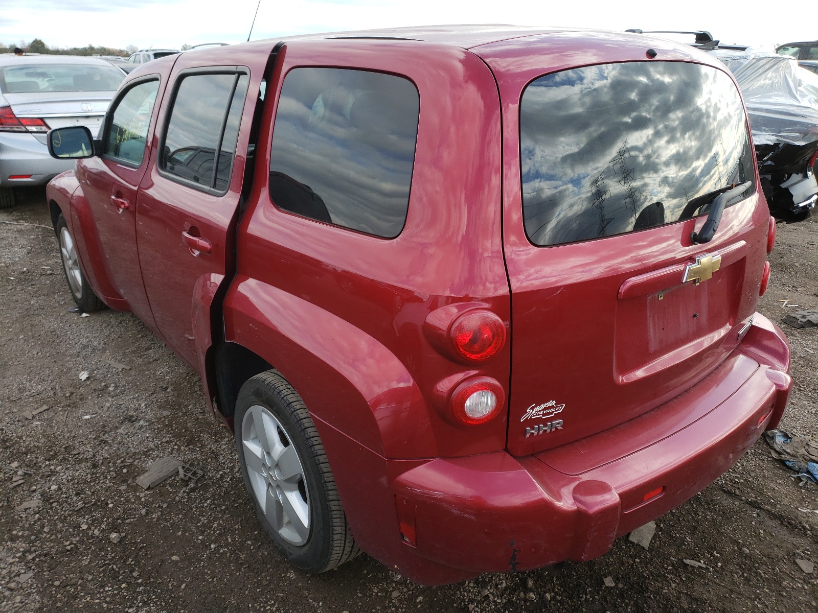 Photo 3 from auction – 2010 CHEVROLET HHR LT with VIN 3GNBABDB5AS605579