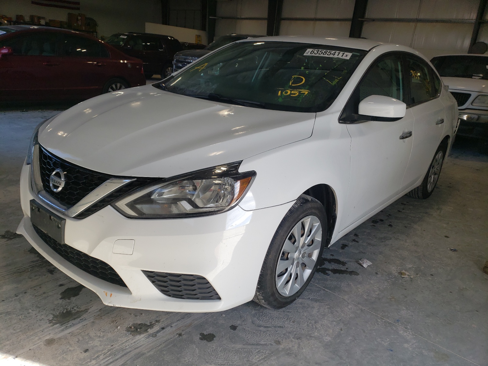 Photo 2 from auction – 2017 NISSAN SENTRA with VIN 3N1AB7AP0HY321057