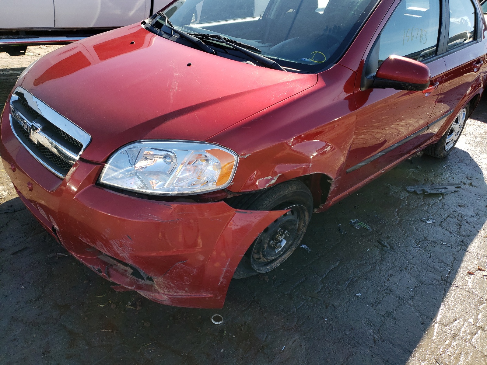 Photo 9 from auction – 2010 CHEVROLET AVEO LS with VIN KL1TD5DE1AB055235